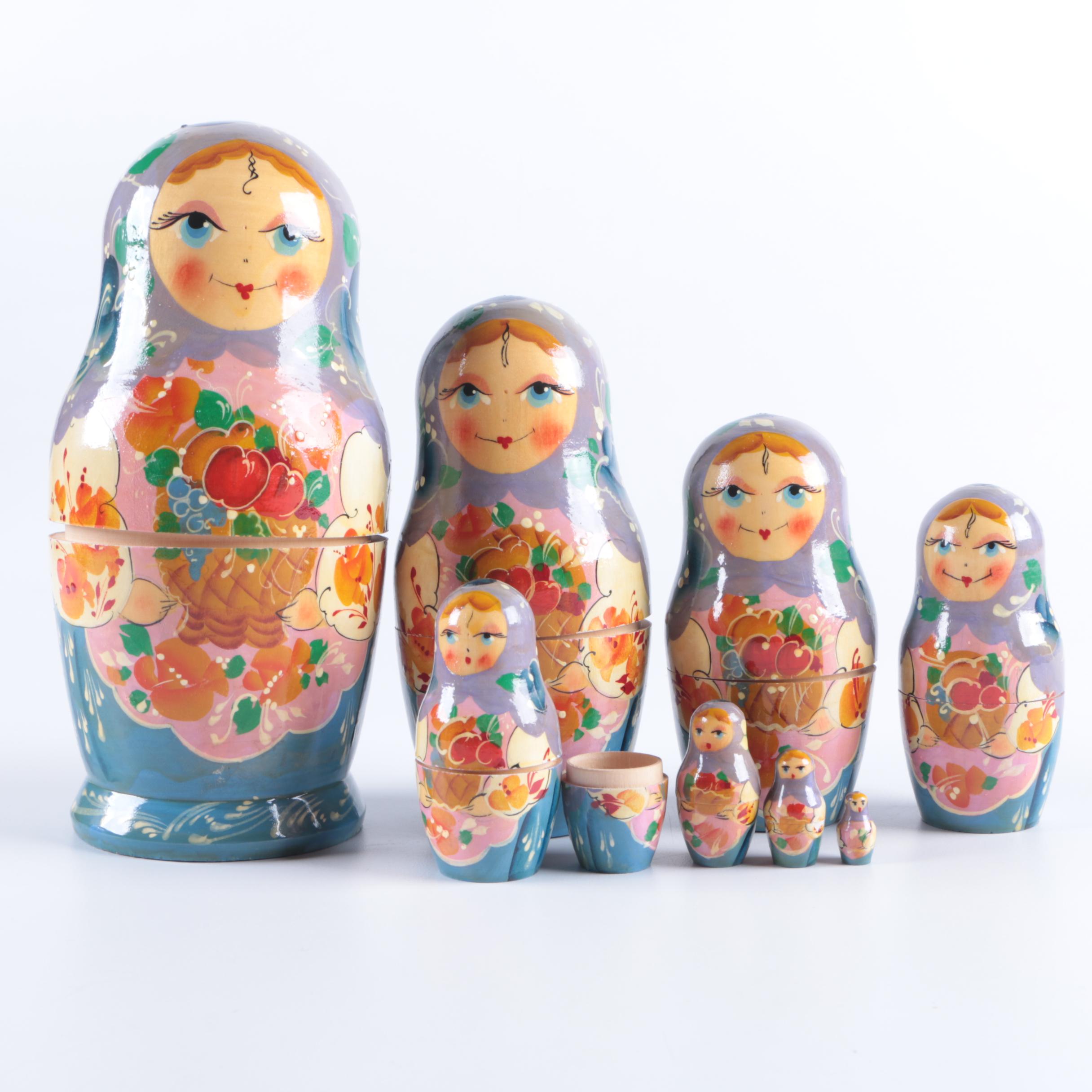 Hand-Painted Matryoshka Doll