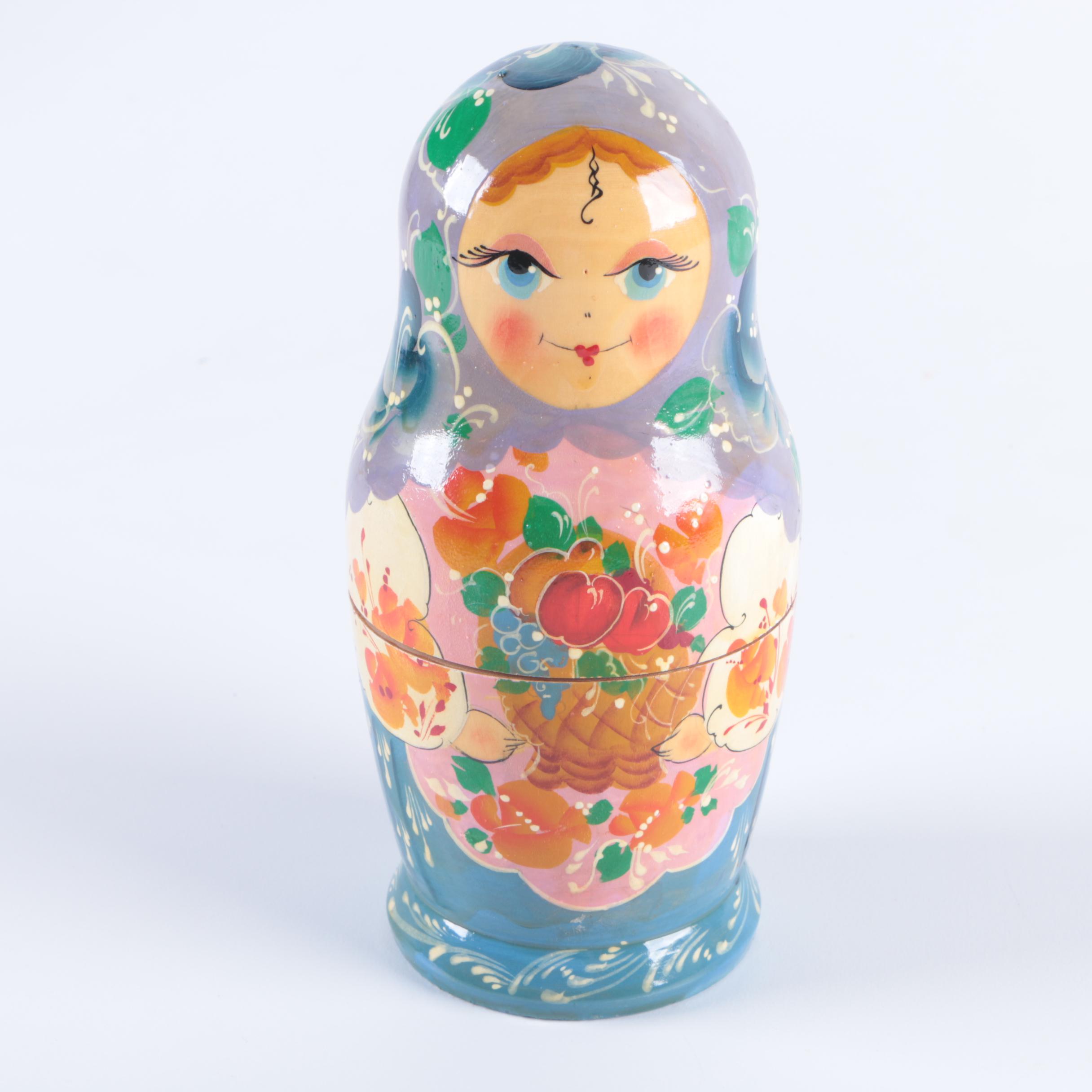 Hand-Painted Matryoshka Doll