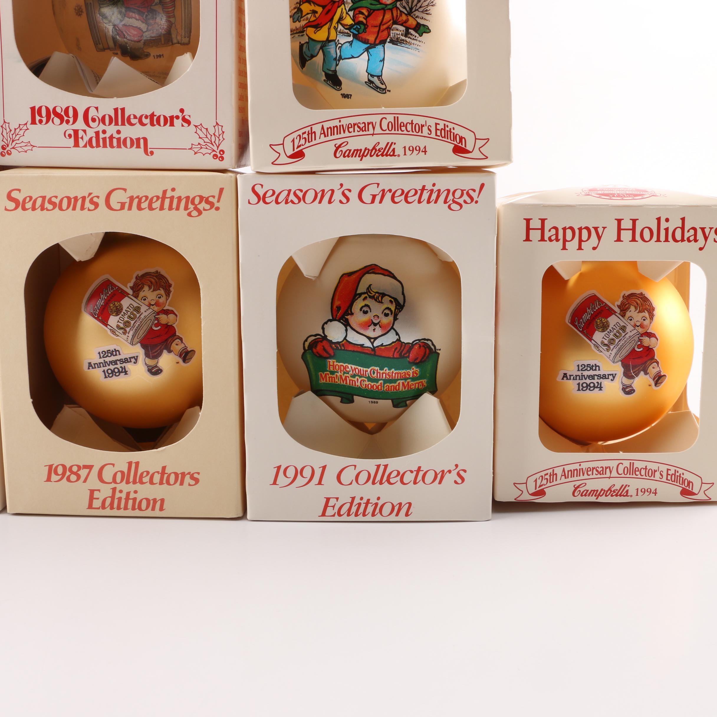 Campbell's Collector's Edition Christmas Ornaments