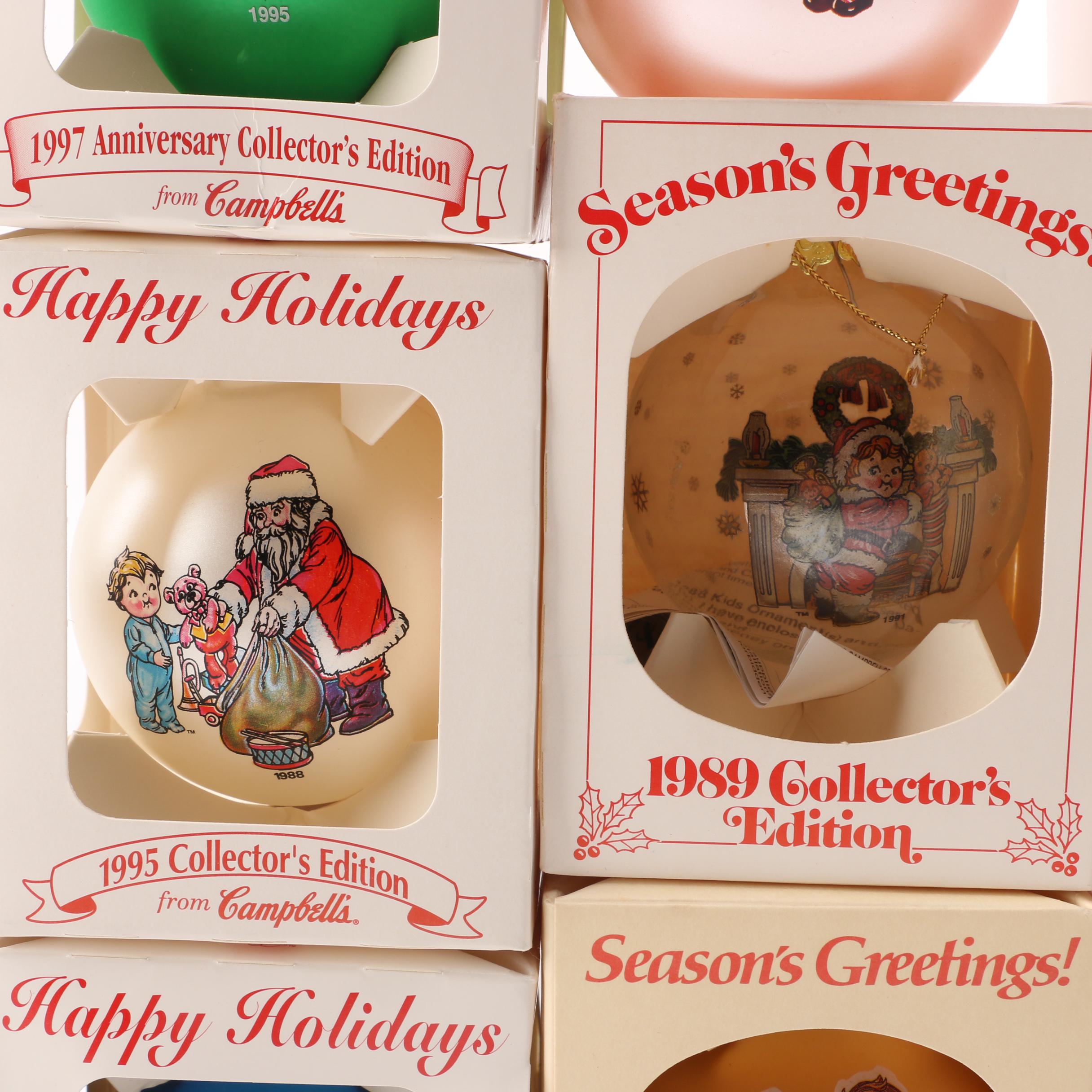 Campbell's Collector's Edition Christmas Ornaments