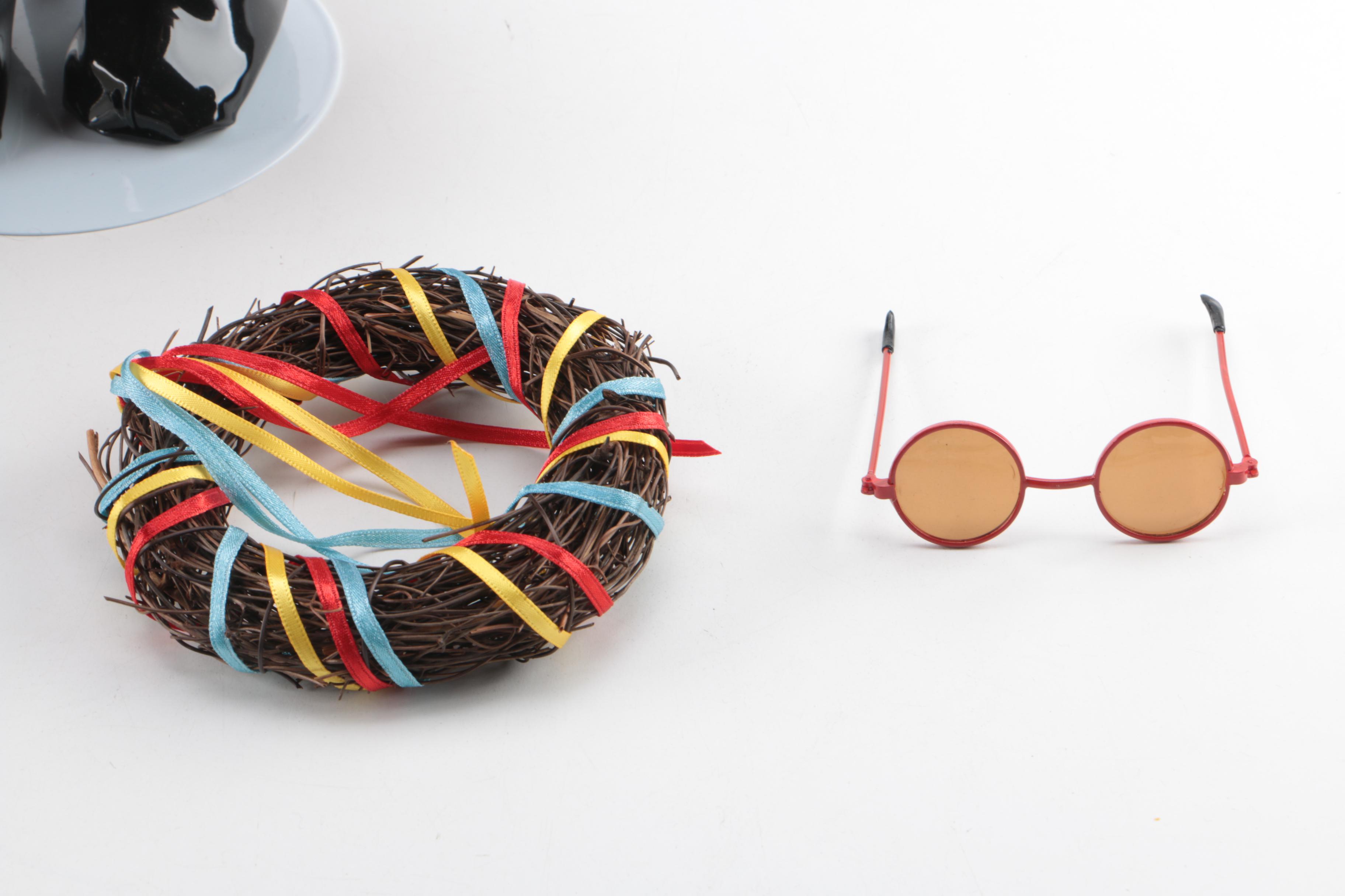 Vintage Cameo "Olde World Santa Kewpie" Vinyl Doll