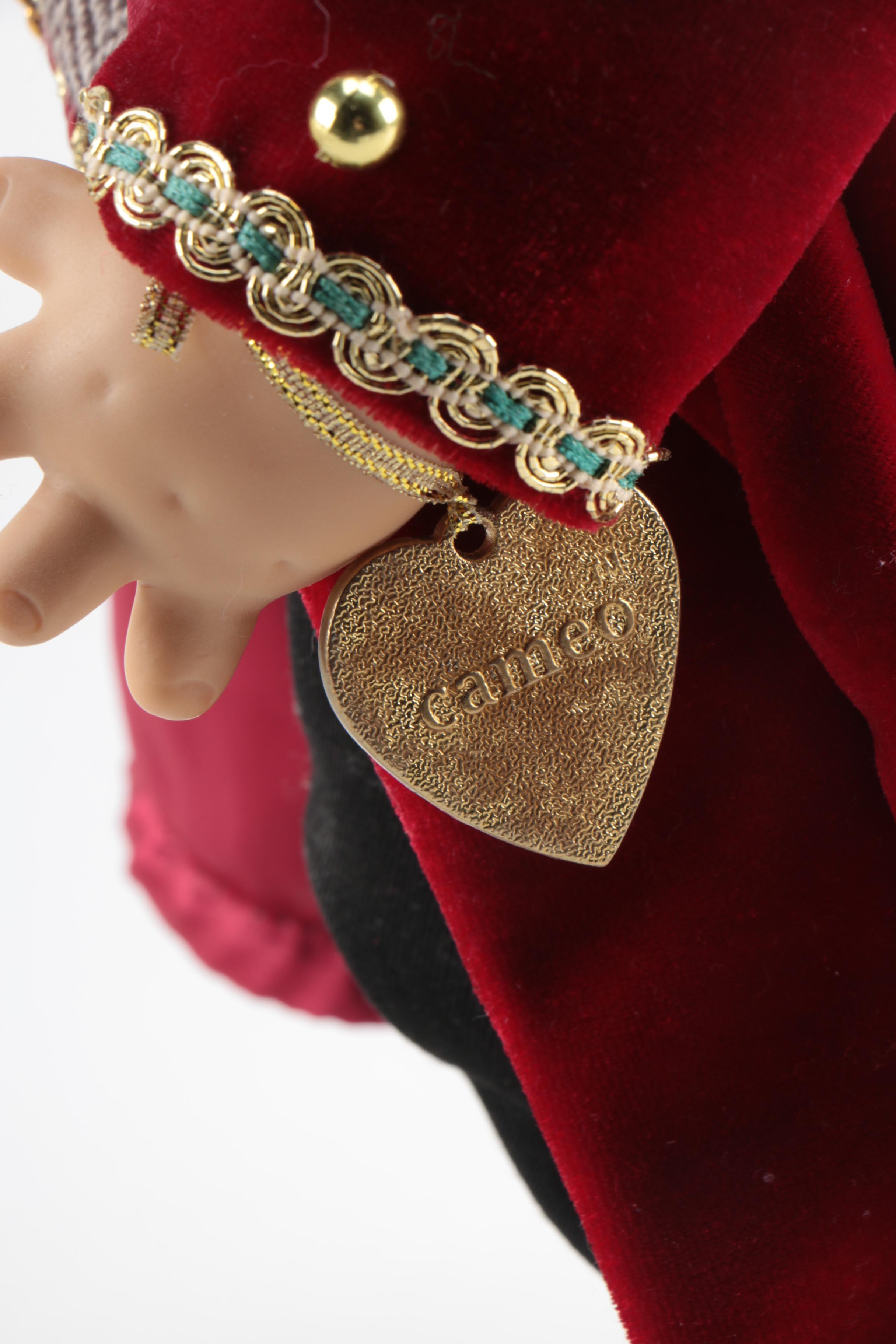 Vintage Cameo "Olde World Santa Kewpie" Vinyl Doll