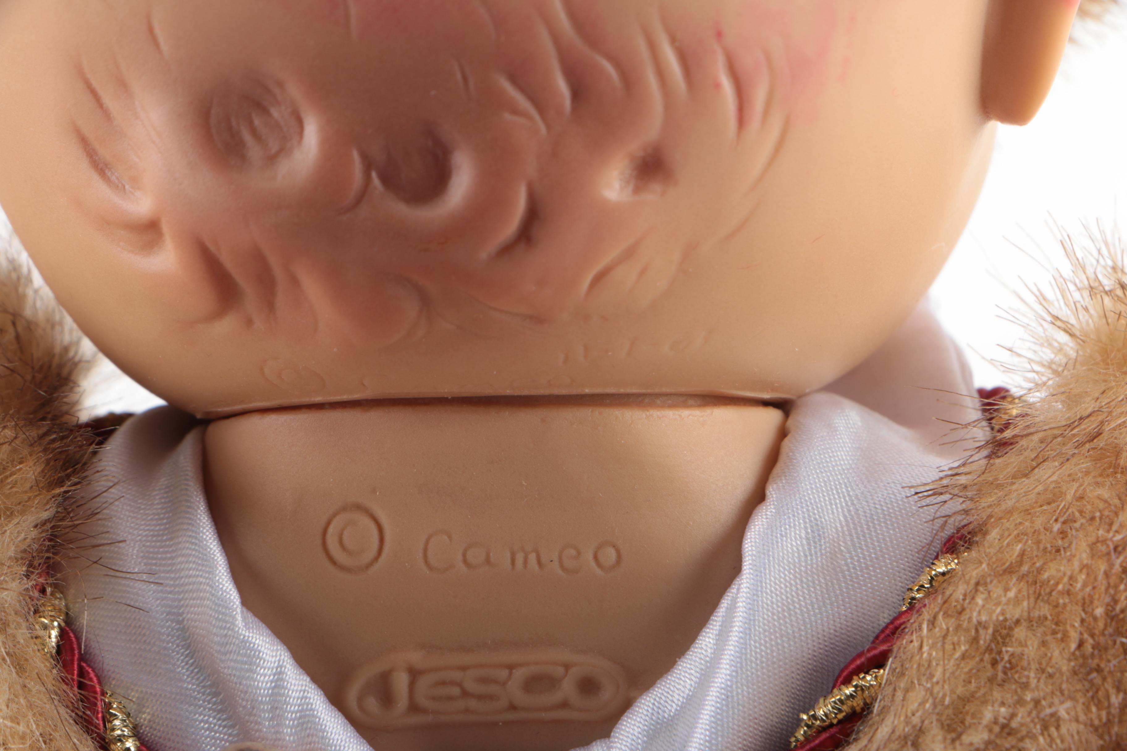 Vintage Cameo "Olde World Santa Kewpie" Vinyl Doll