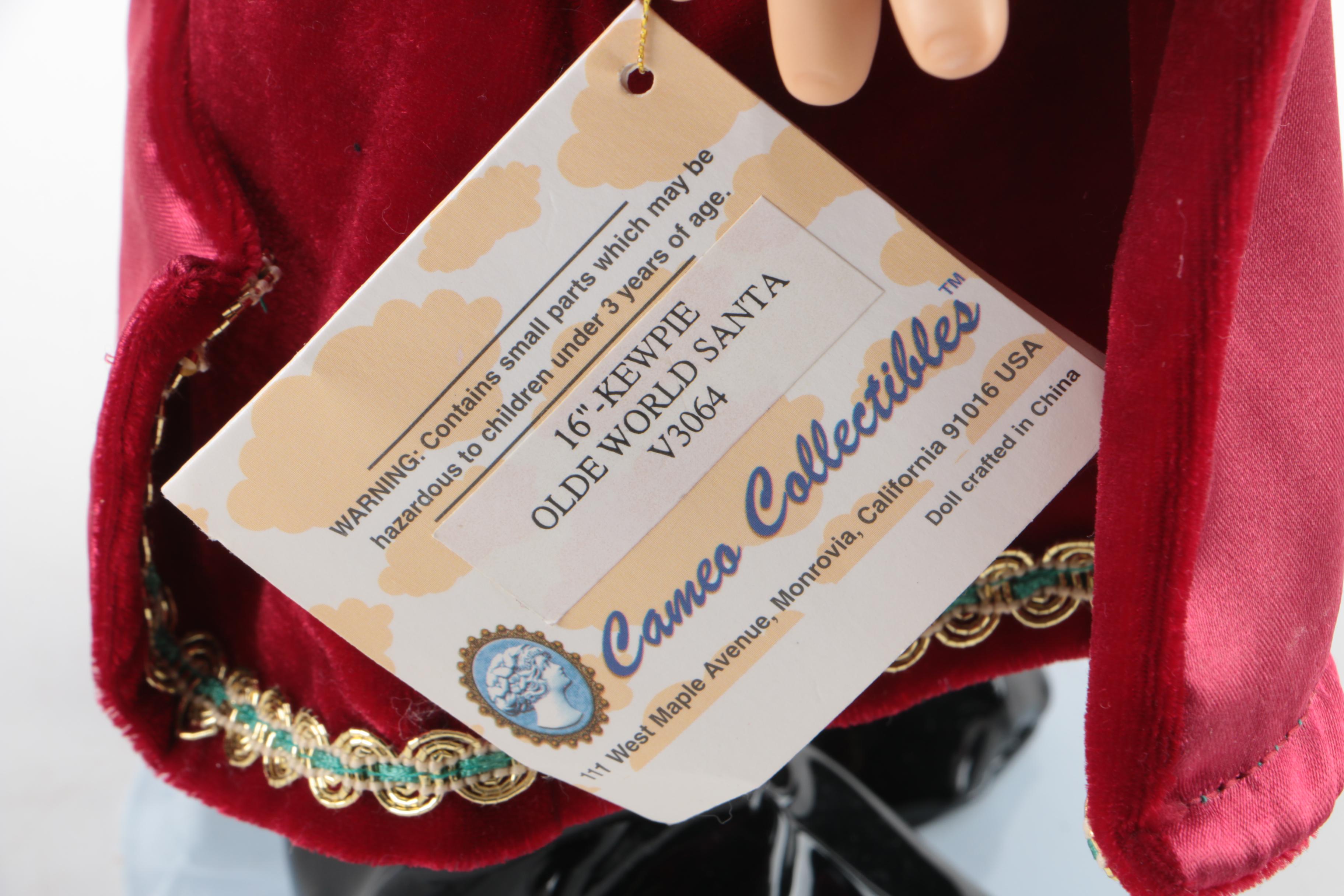Vintage Cameo "Olde World Santa Kewpie" Vinyl Doll