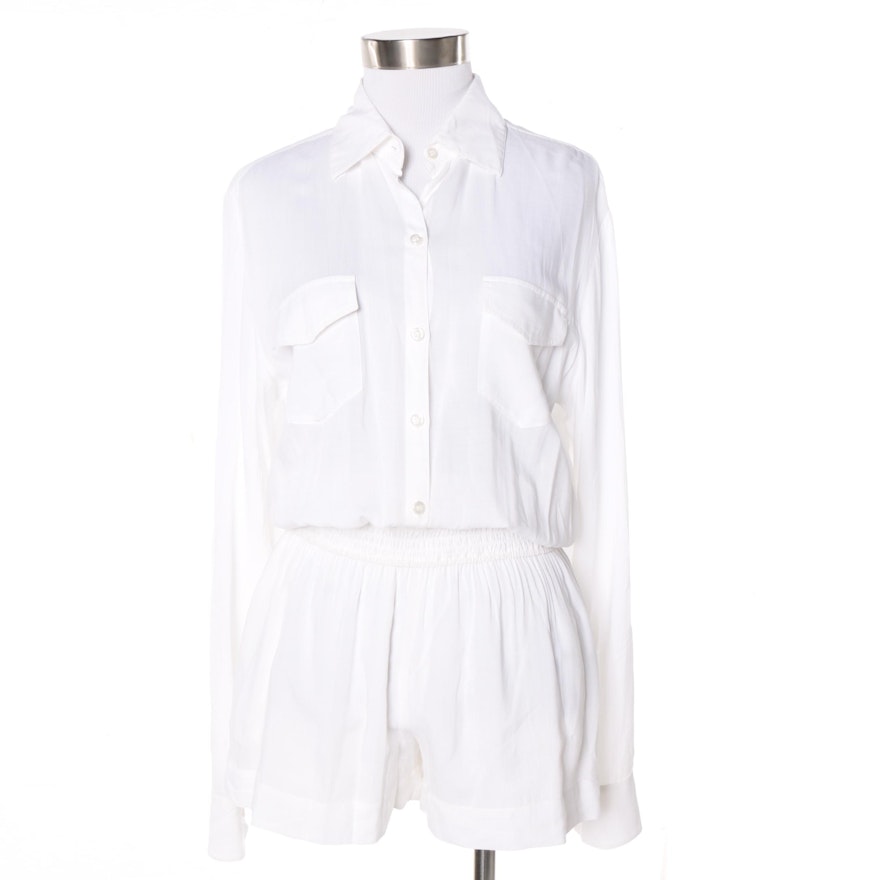 BCBGeneration White Romper