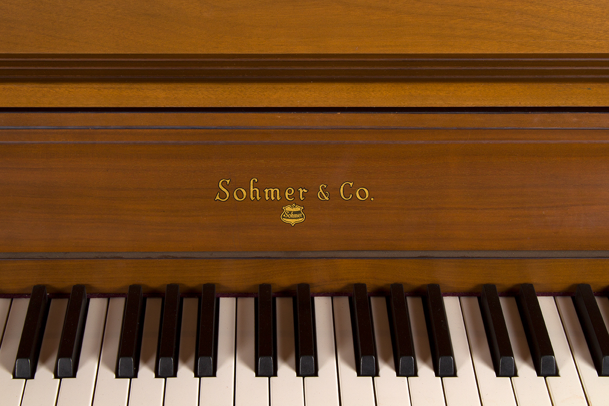 Sohmer & Co. Upright Piano and Bench