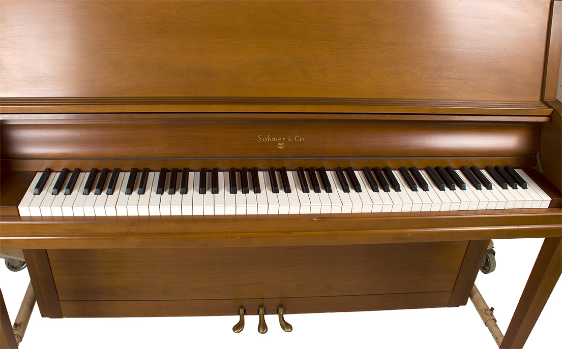 Sohmer & Co. Upright Piano and Bench
