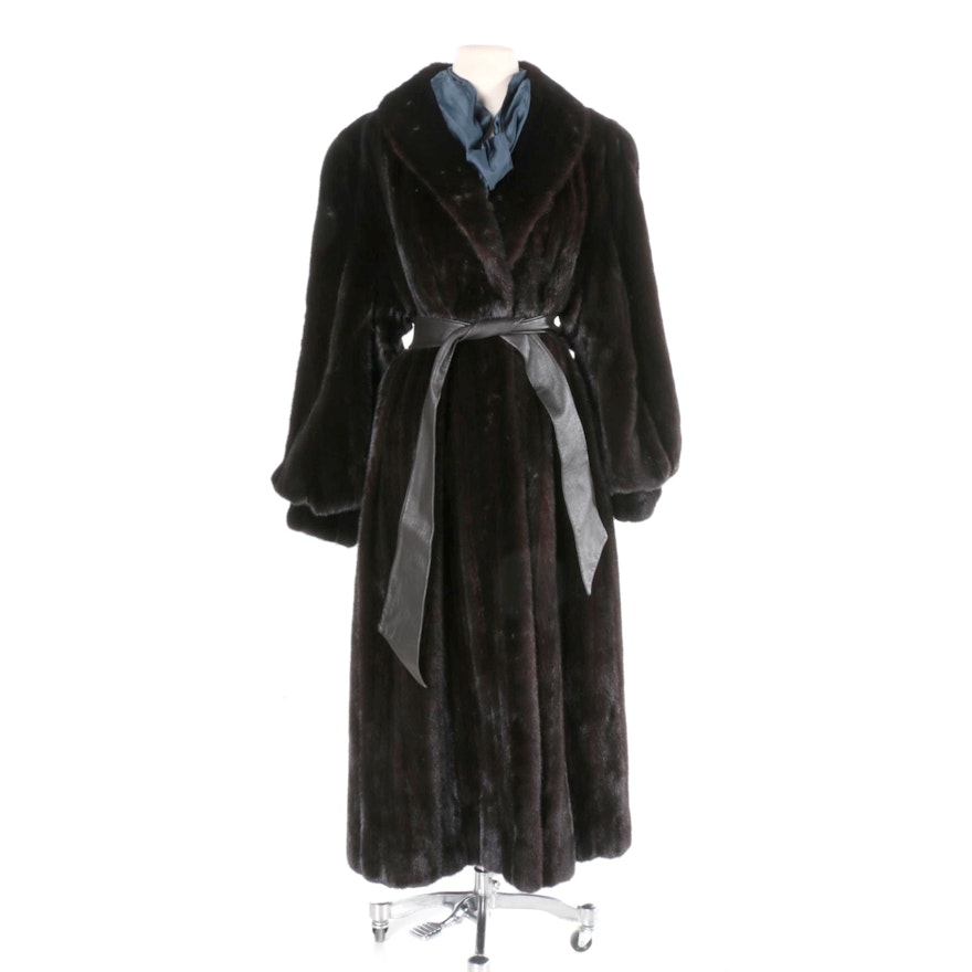 Vintage Furs by Robert Black Mink Fur Coat