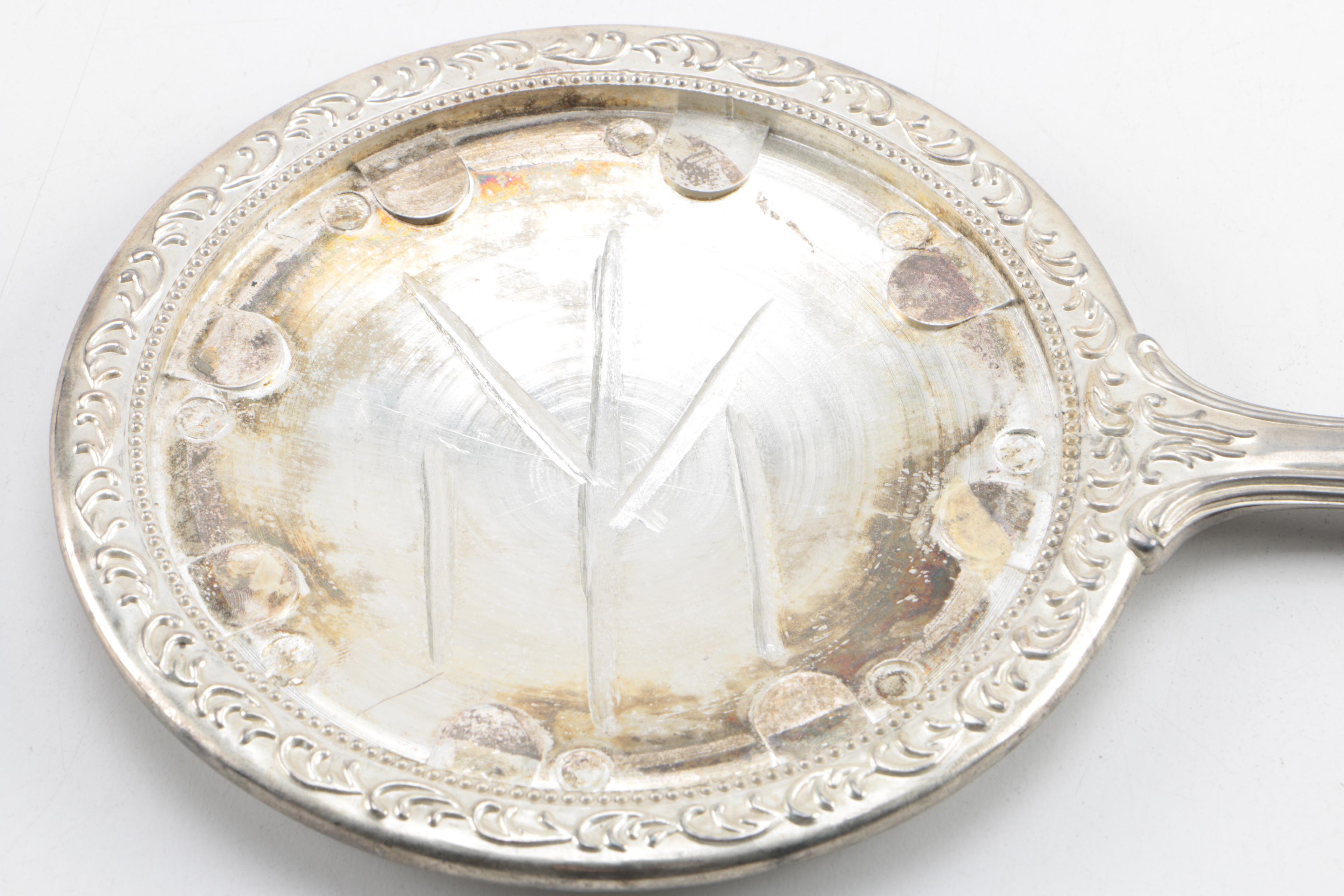 Silver Plate Vanity Accessories