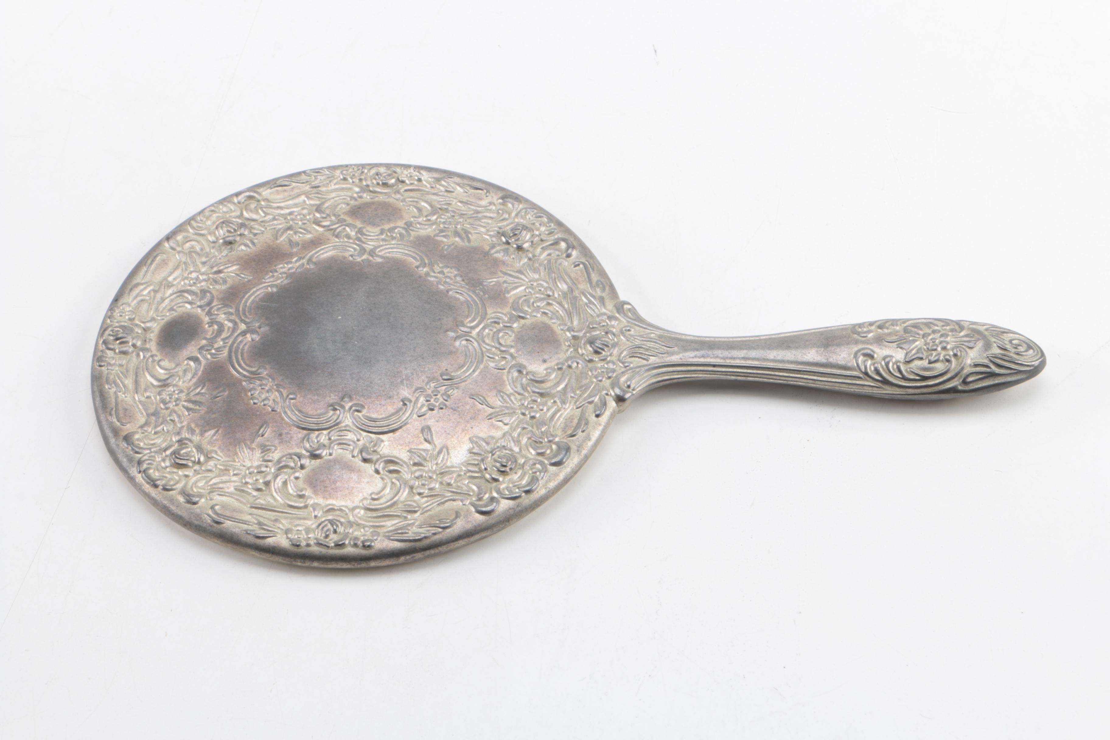 Silver Plate Vanity Accessories