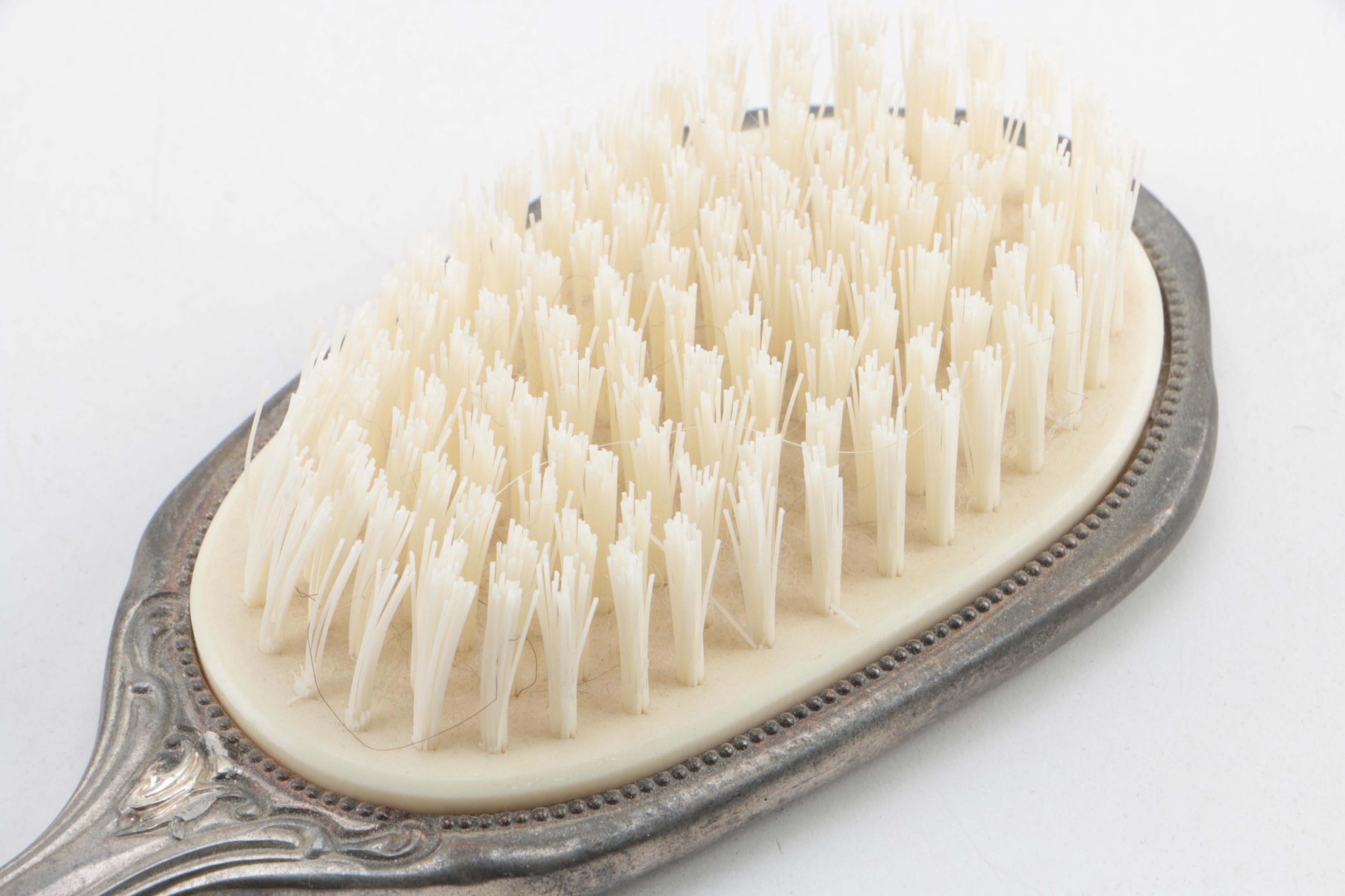 Silver Plate Vanity Accessories