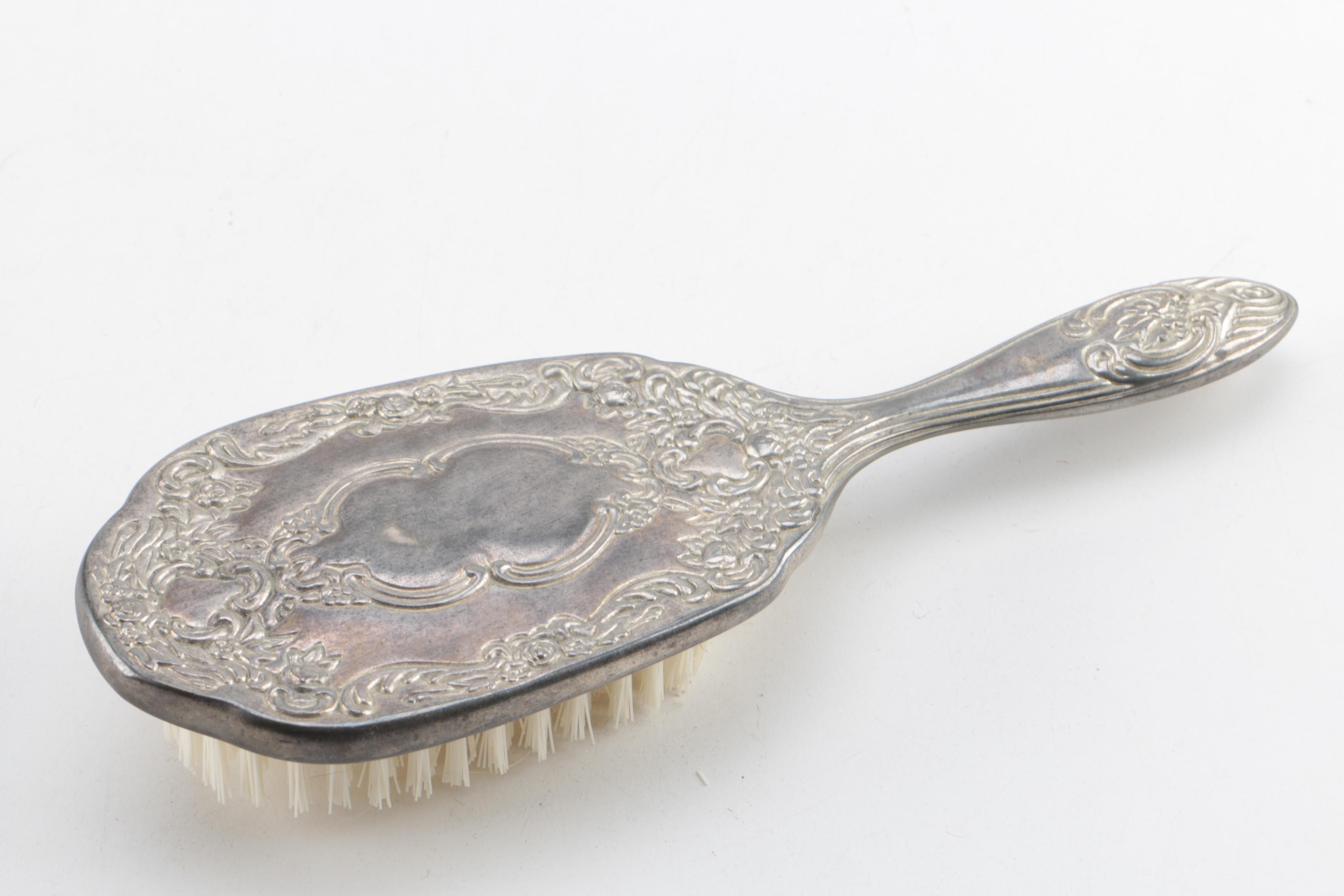 Silver Plate Vanity Accessories