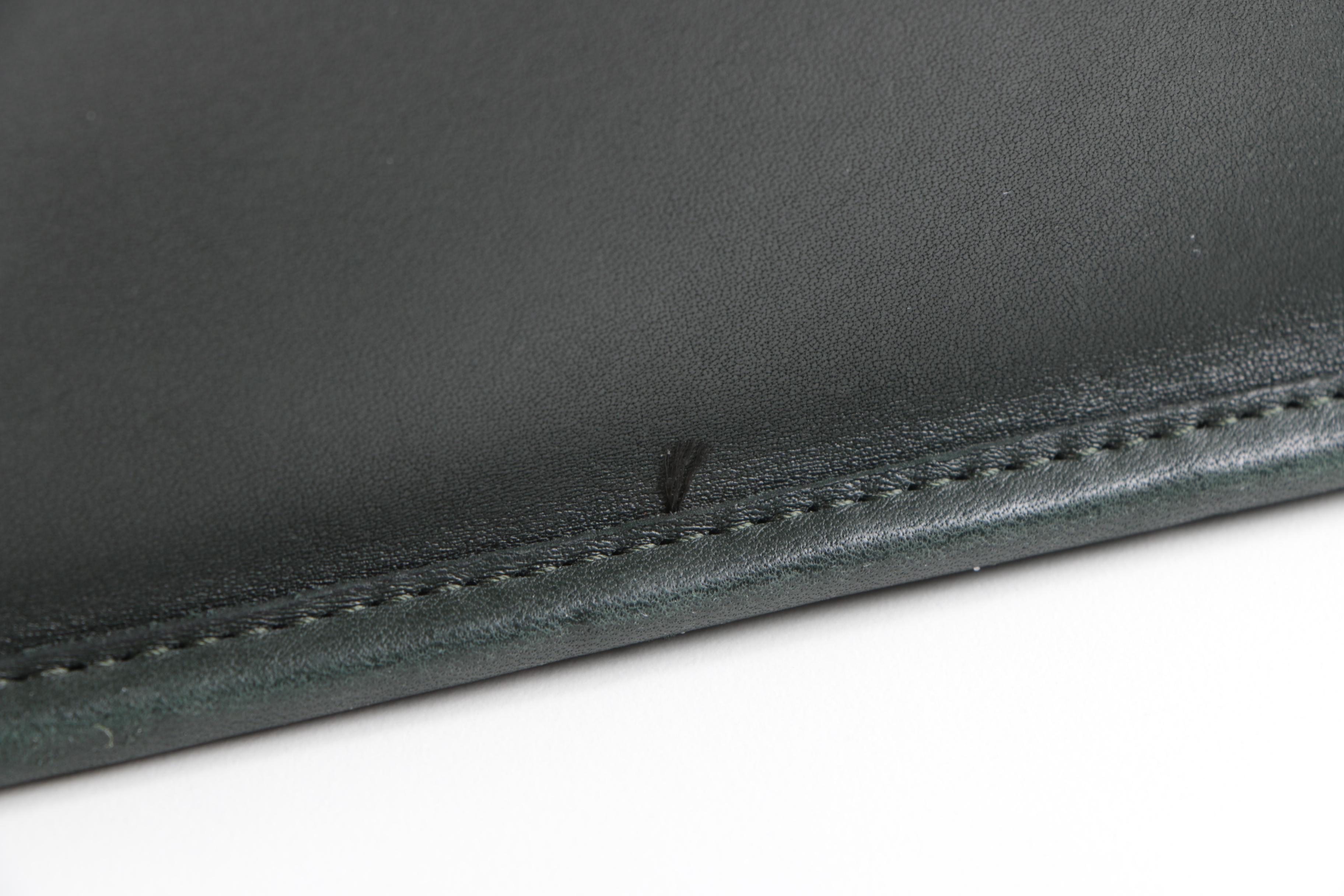 Vintage Coach Dark Green Leather Crossbody Bag