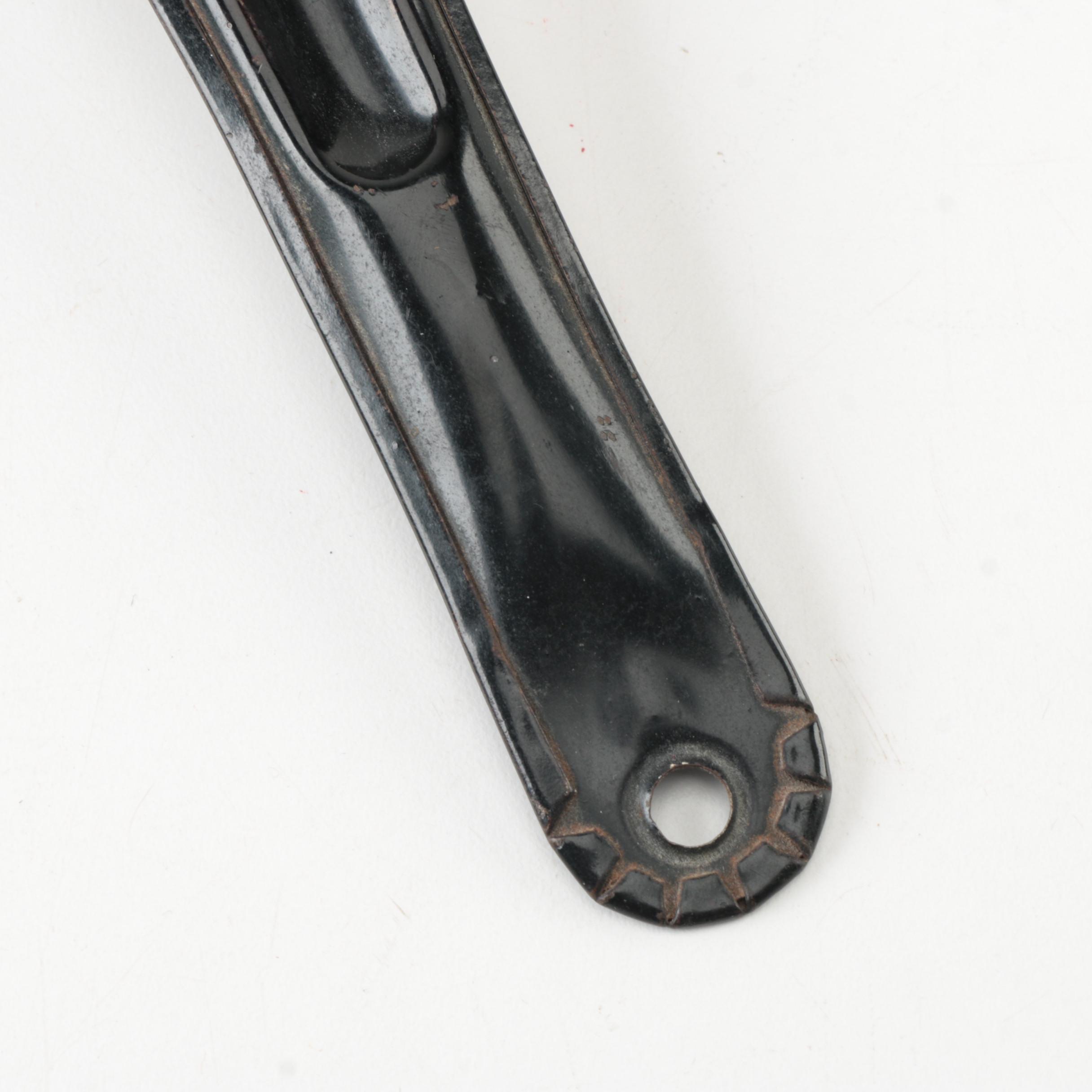 Antique Buffalo Exposition Skillet Wall Clock