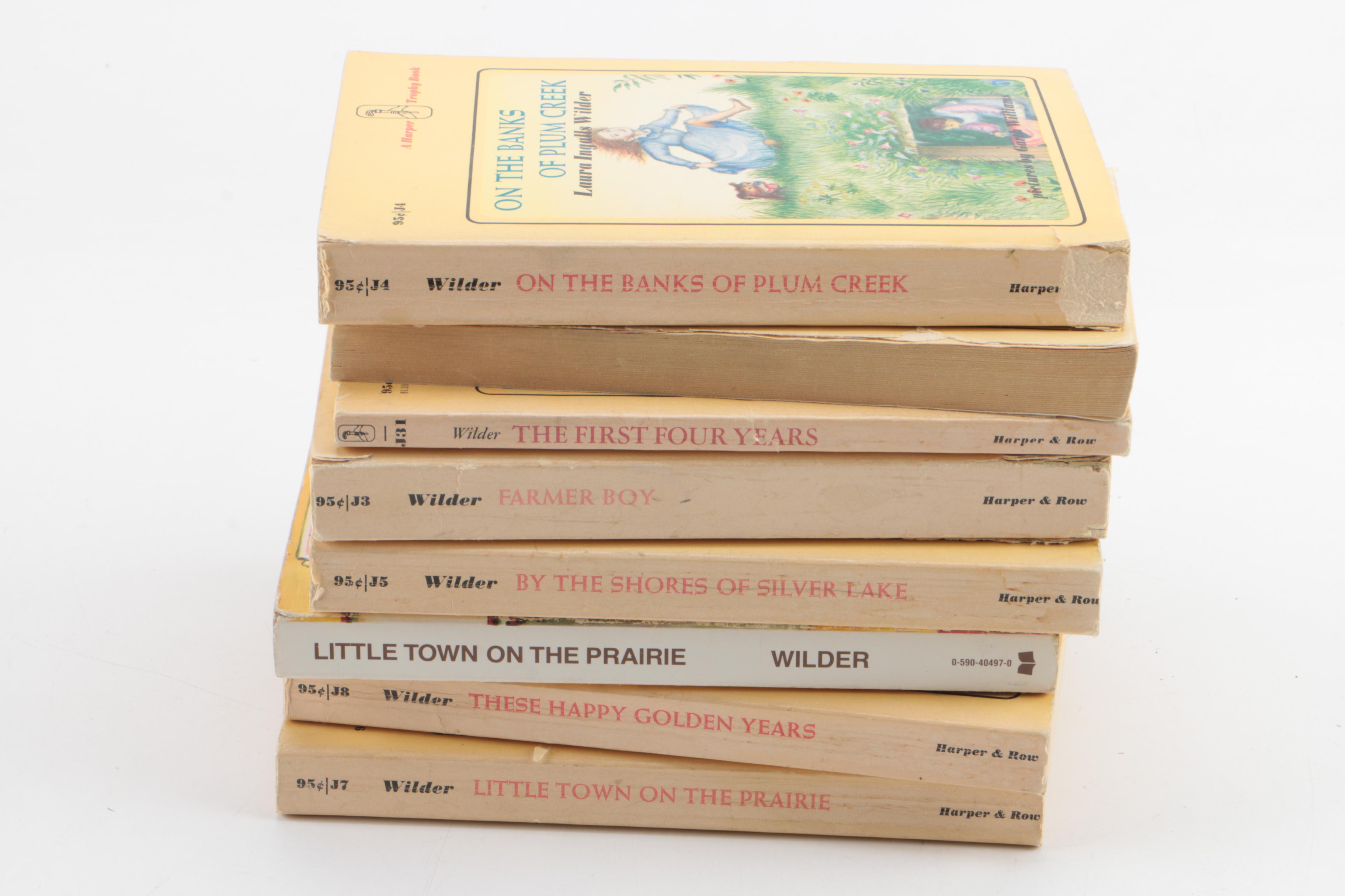 1971 "Little House on the Prairie" Paperback Books