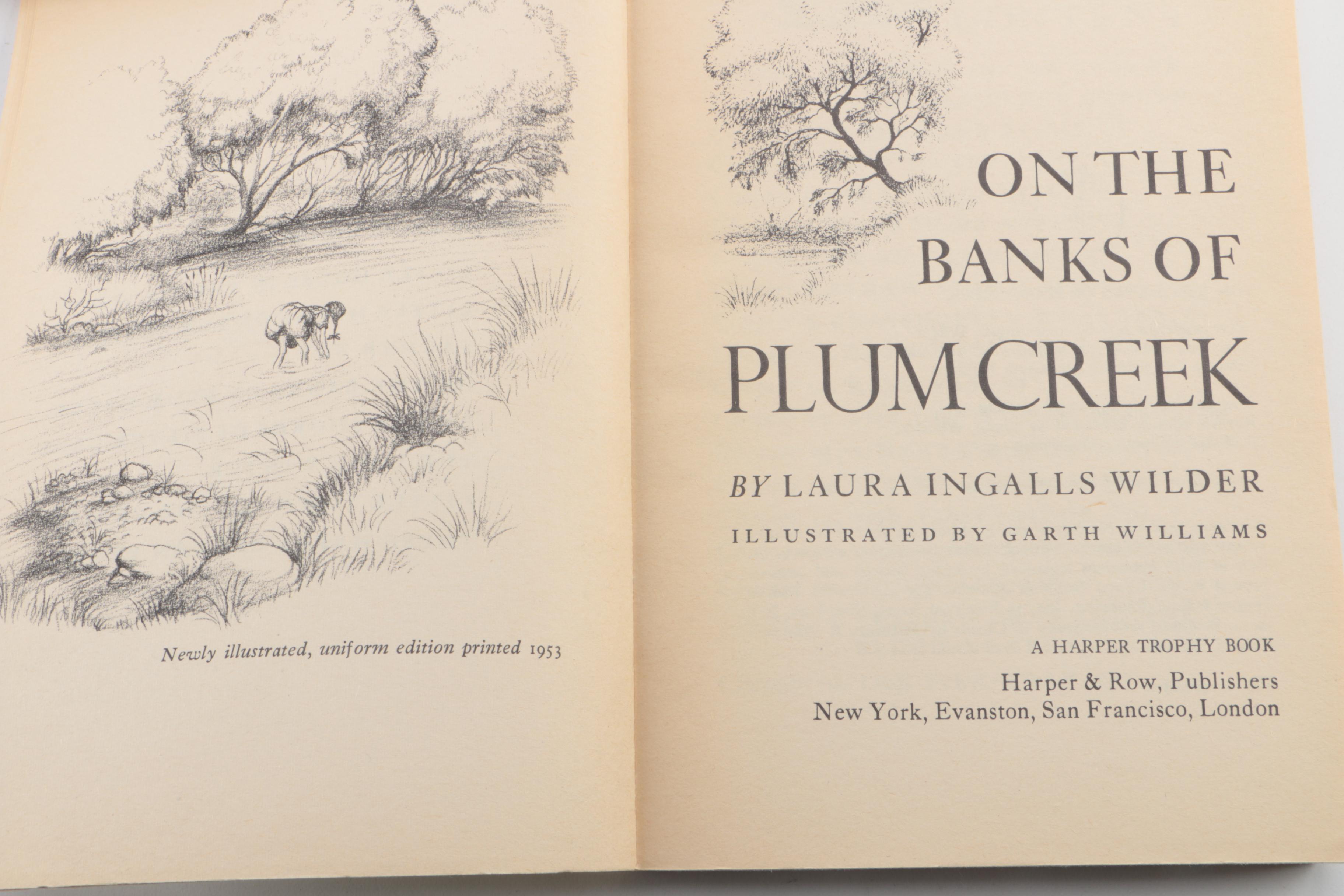 1971 "Little House on the Prairie" Paperback Books
