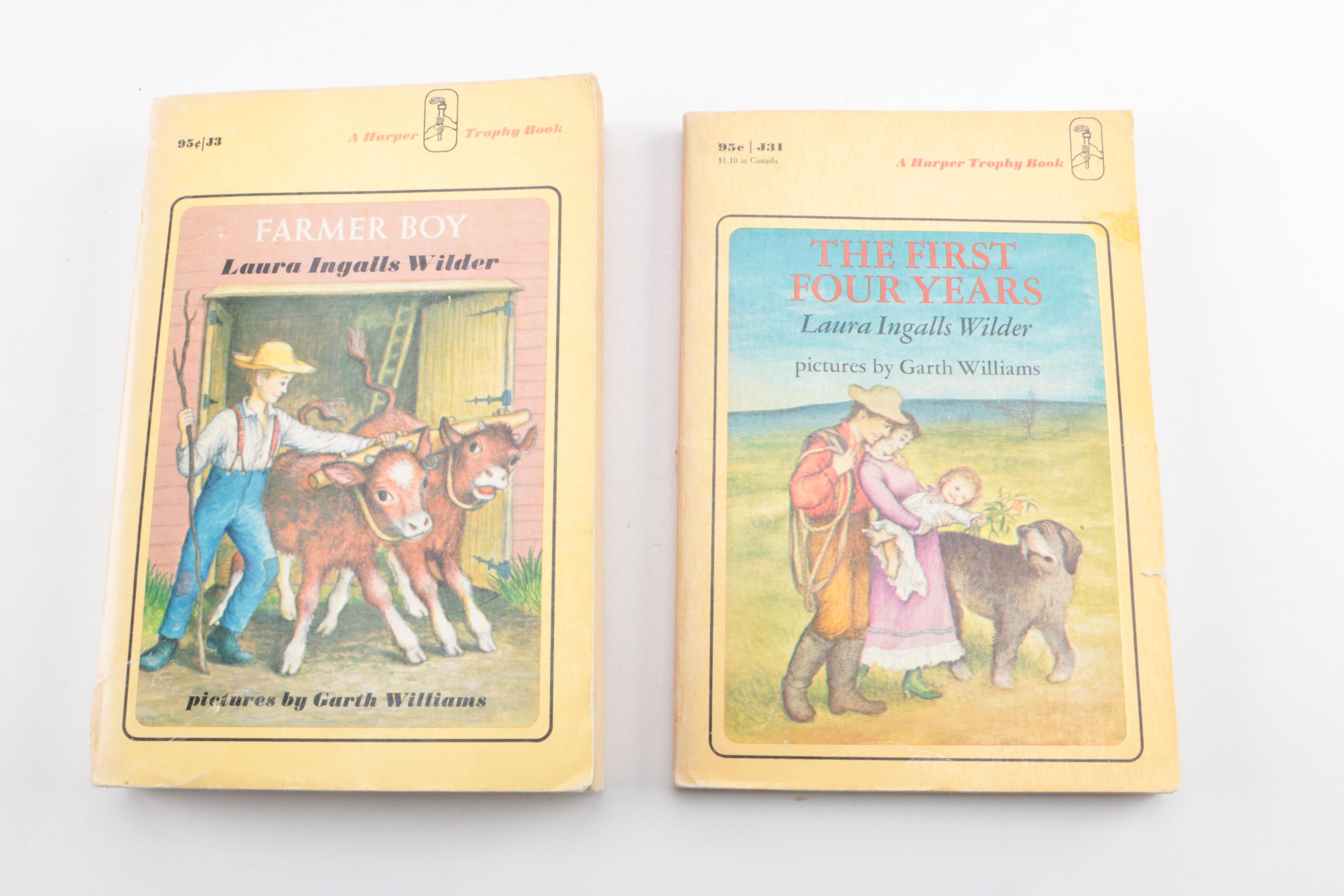 1971 "Little House on the Prairie" Paperback Books