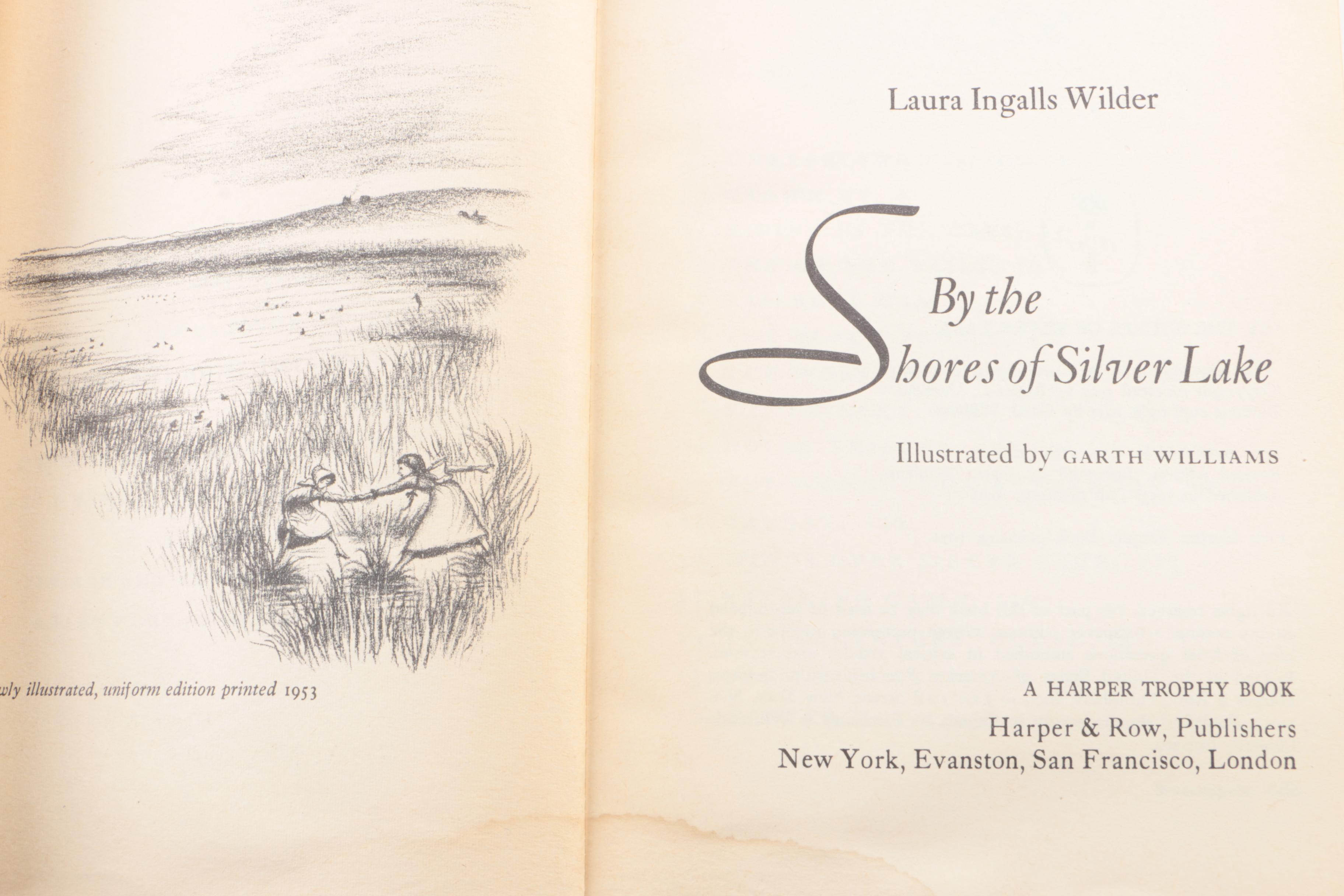 1971 "Little House on the Prairie" Paperback Books