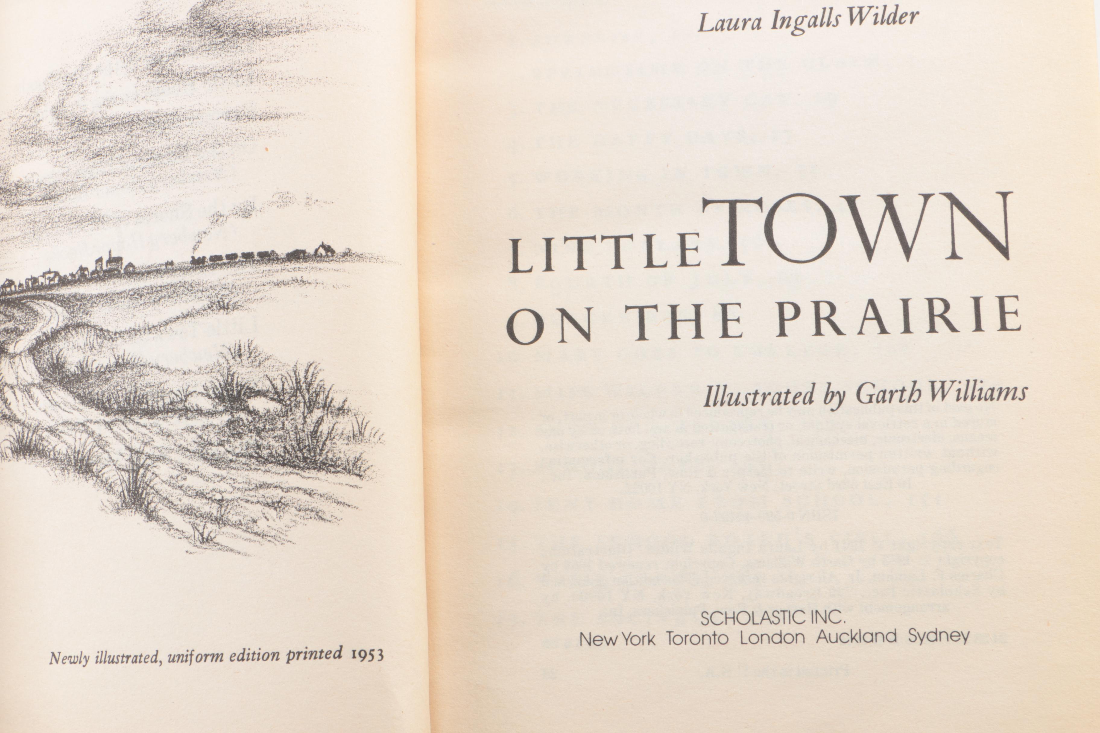 1971 "Little House on the Prairie" Paperback Books