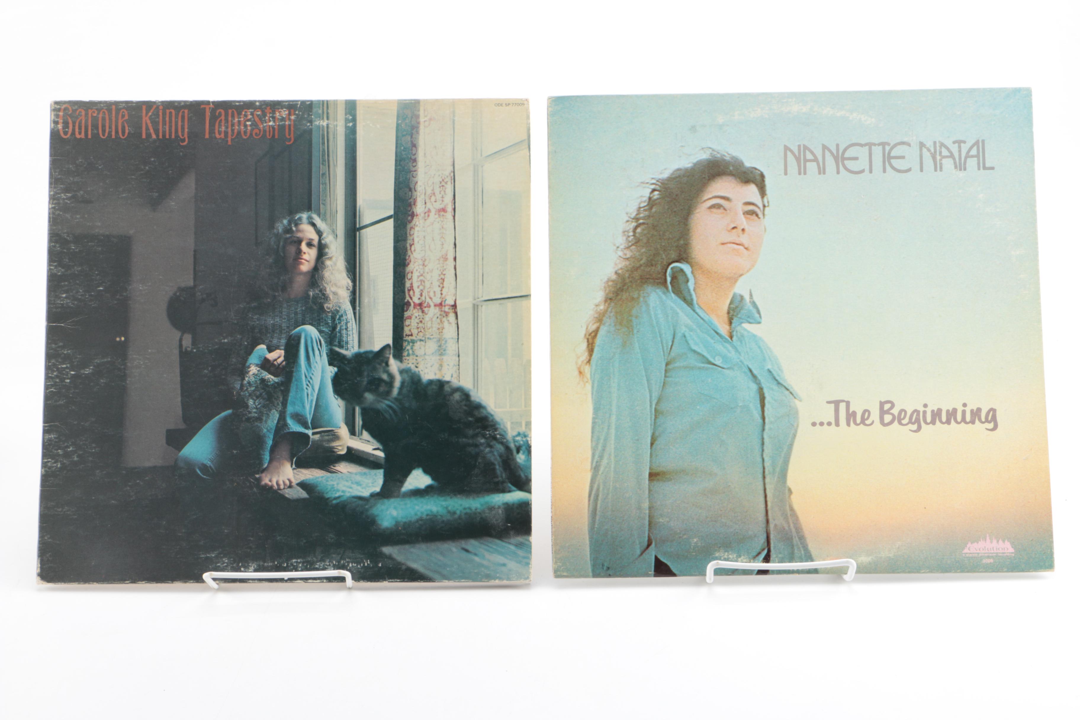 Nanette Natal, Carole King, Linda Ronstadt, Anne Murray, and Heart LPs