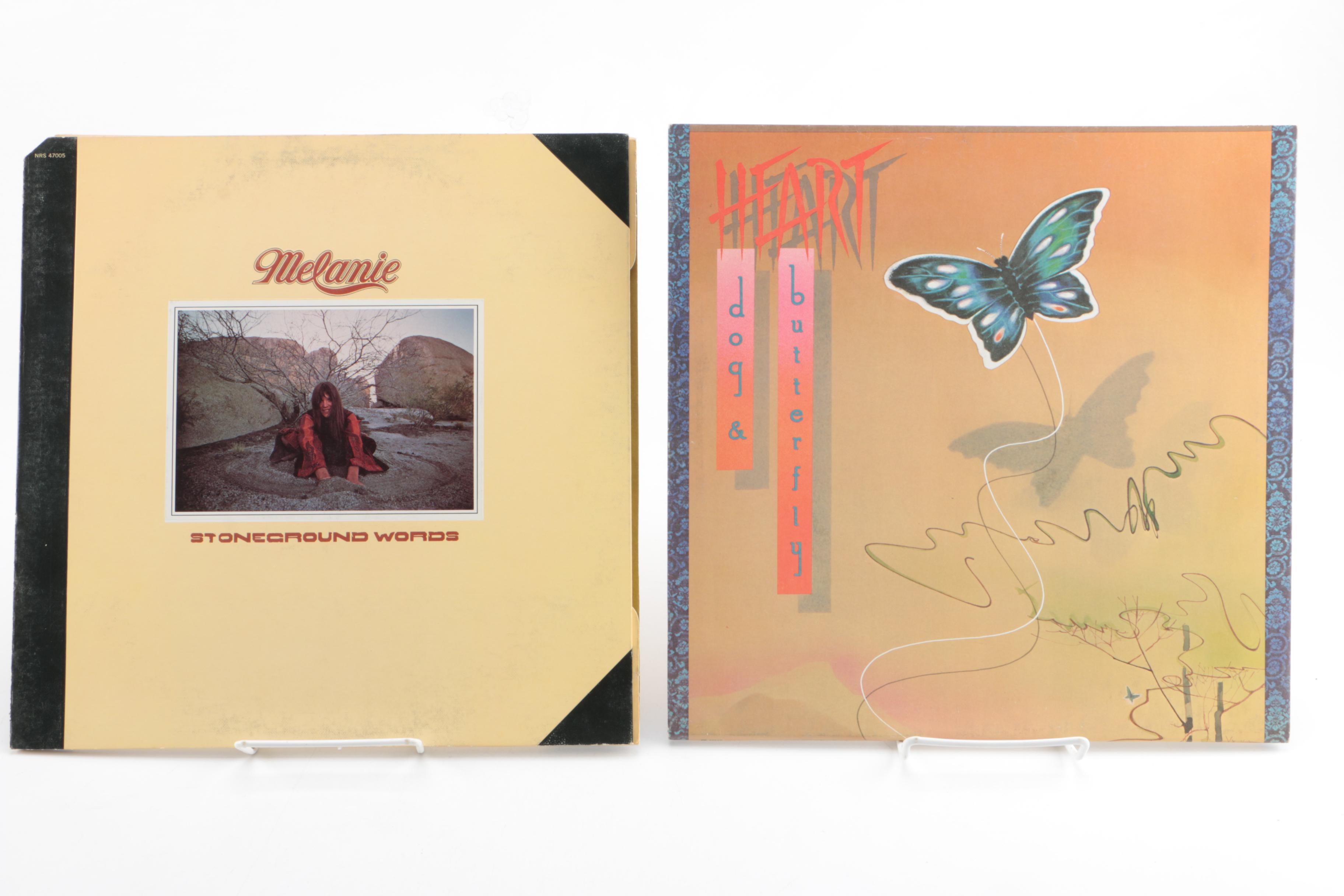 Nanette Natal, Carole King, Linda Ronstadt, Anne Murray, and Heart LPs