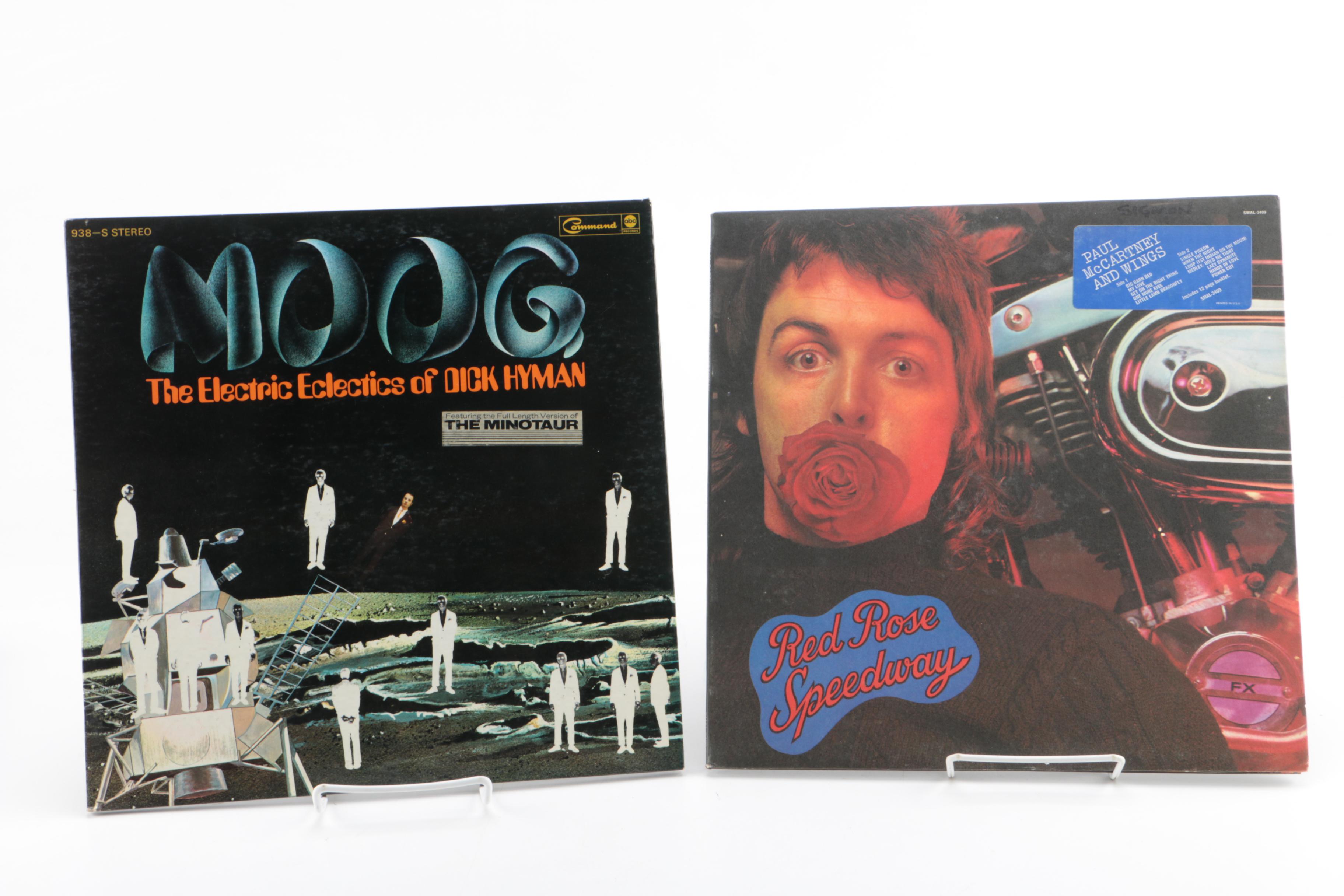 Beatles, Paul McCartney, and John Lennon LPs Including "Let It Be" and "Imagine"