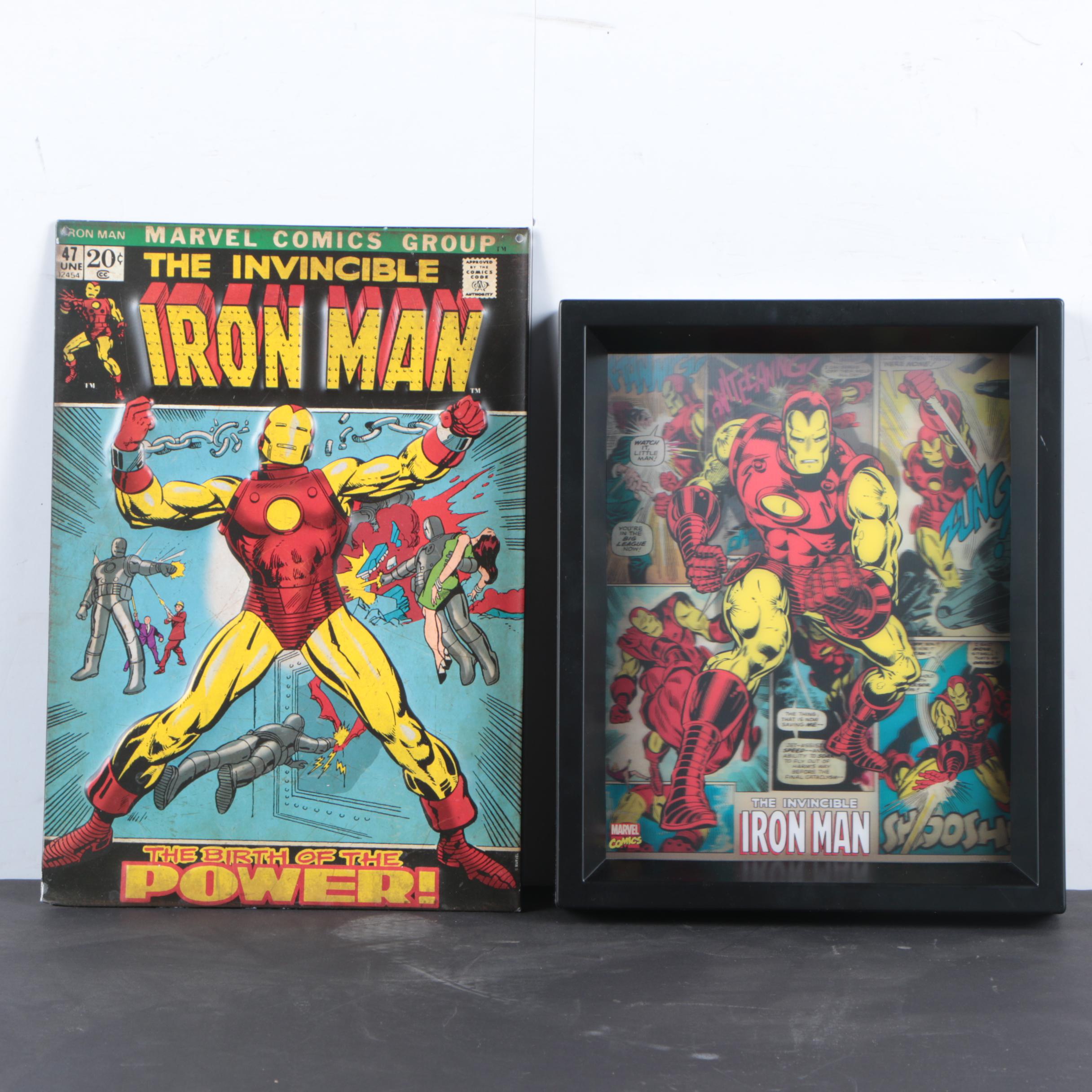 Marvel Comics "The Invincible Iron Man" Wall Décor