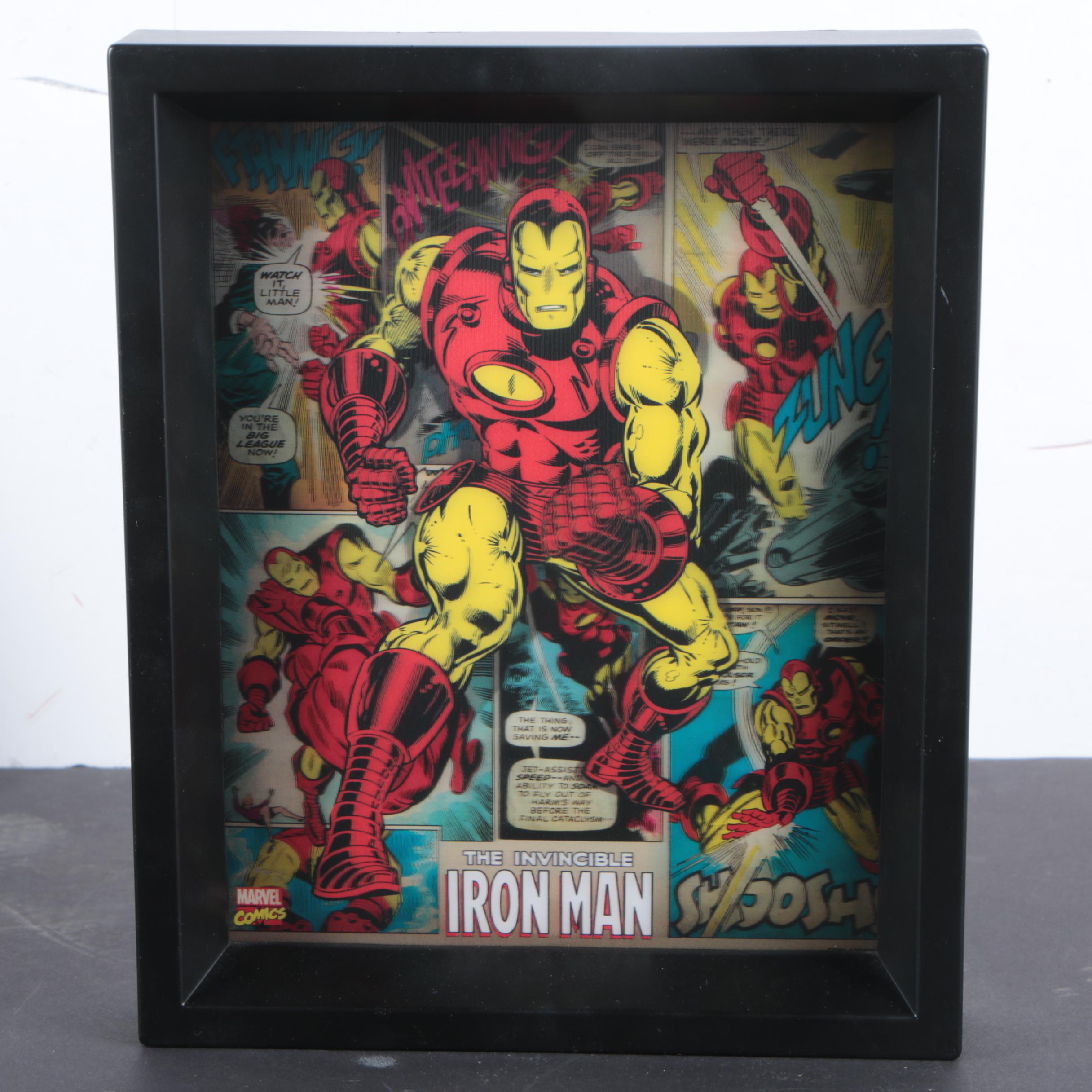 Marvel Comics "The Invincible Iron Man" Wall Décor