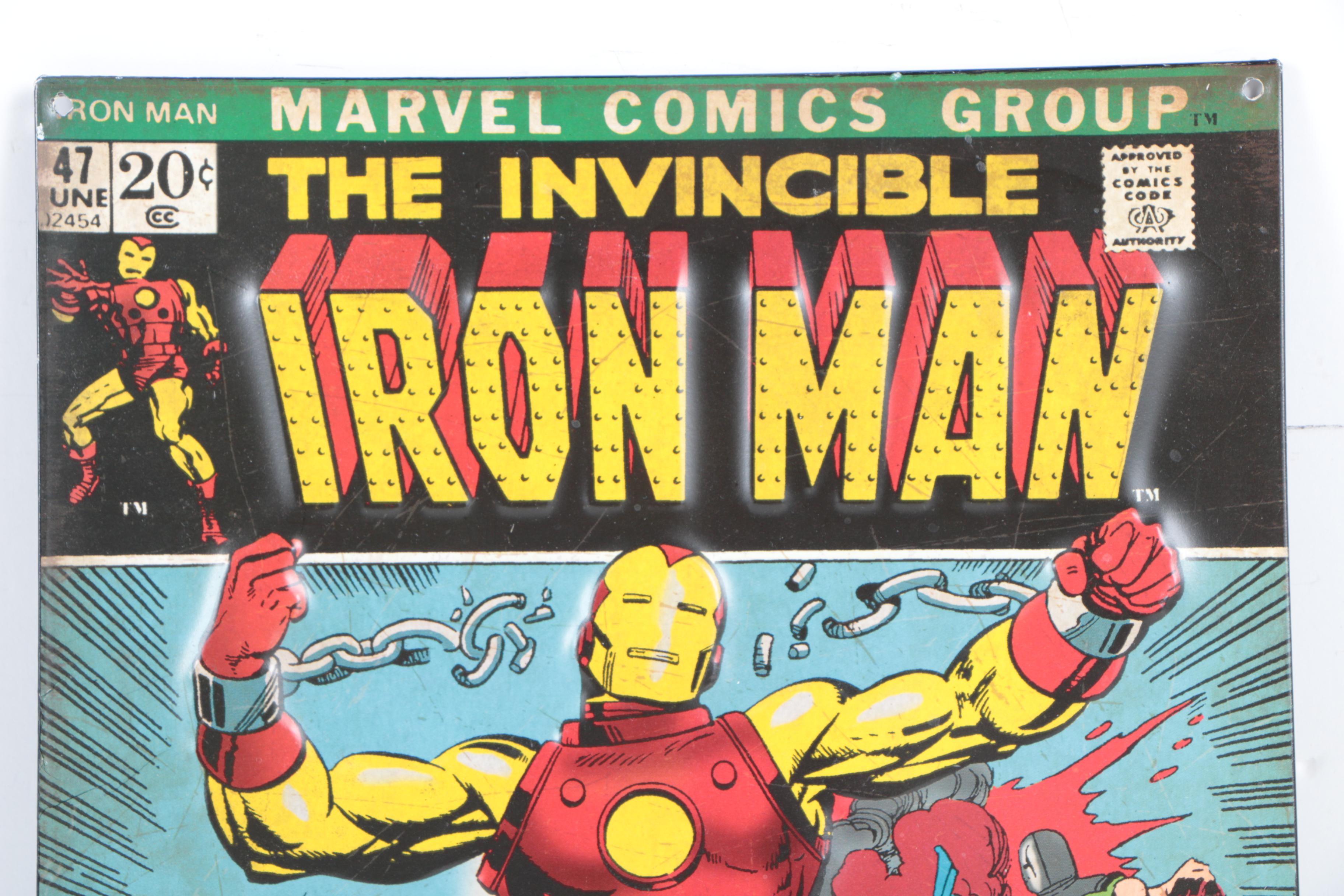 Marvel Comics "The Invincible Iron Man" Wall Décor