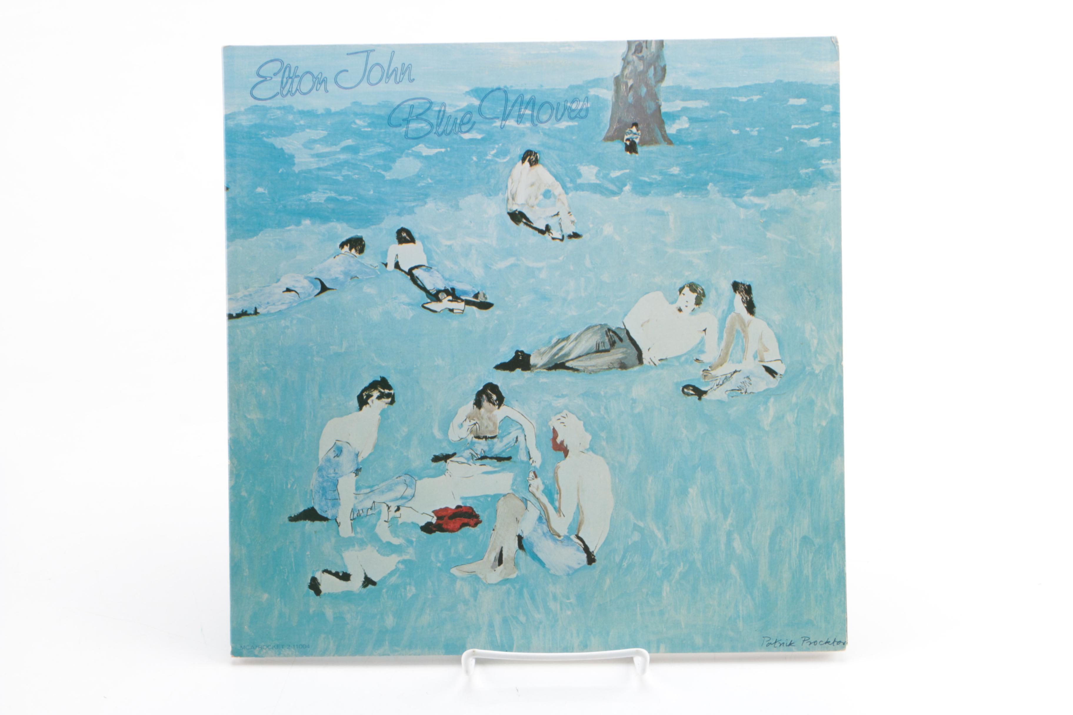 Elton John, Ten Years After, and Rare Earth LPs