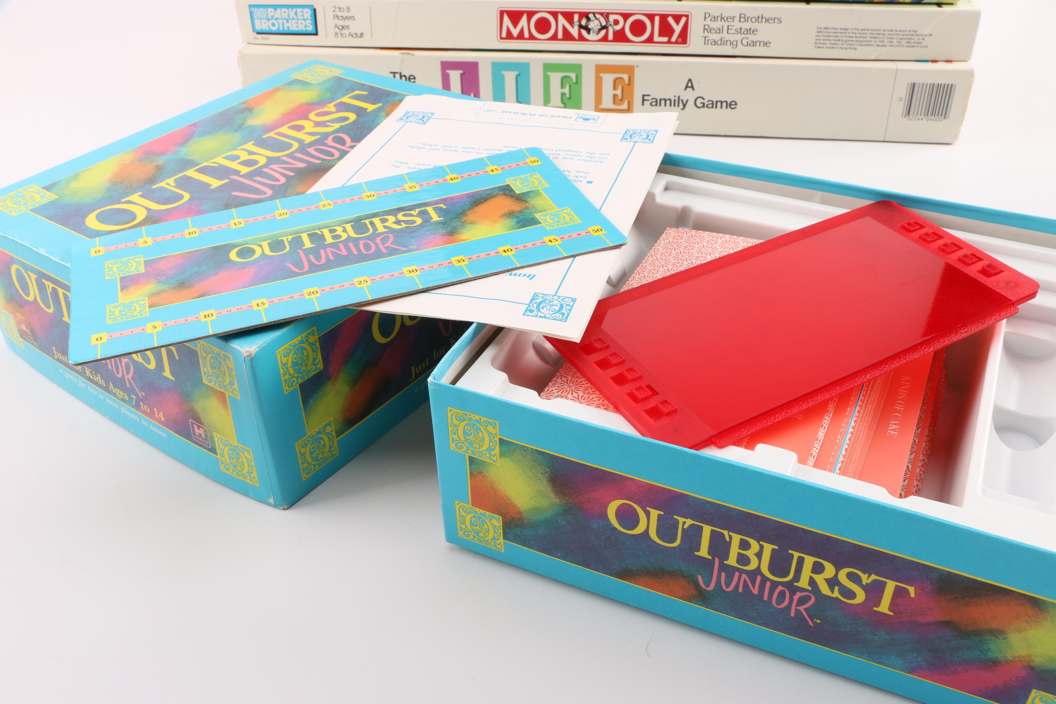 Collection of Vintage Board Games Including "Twister"