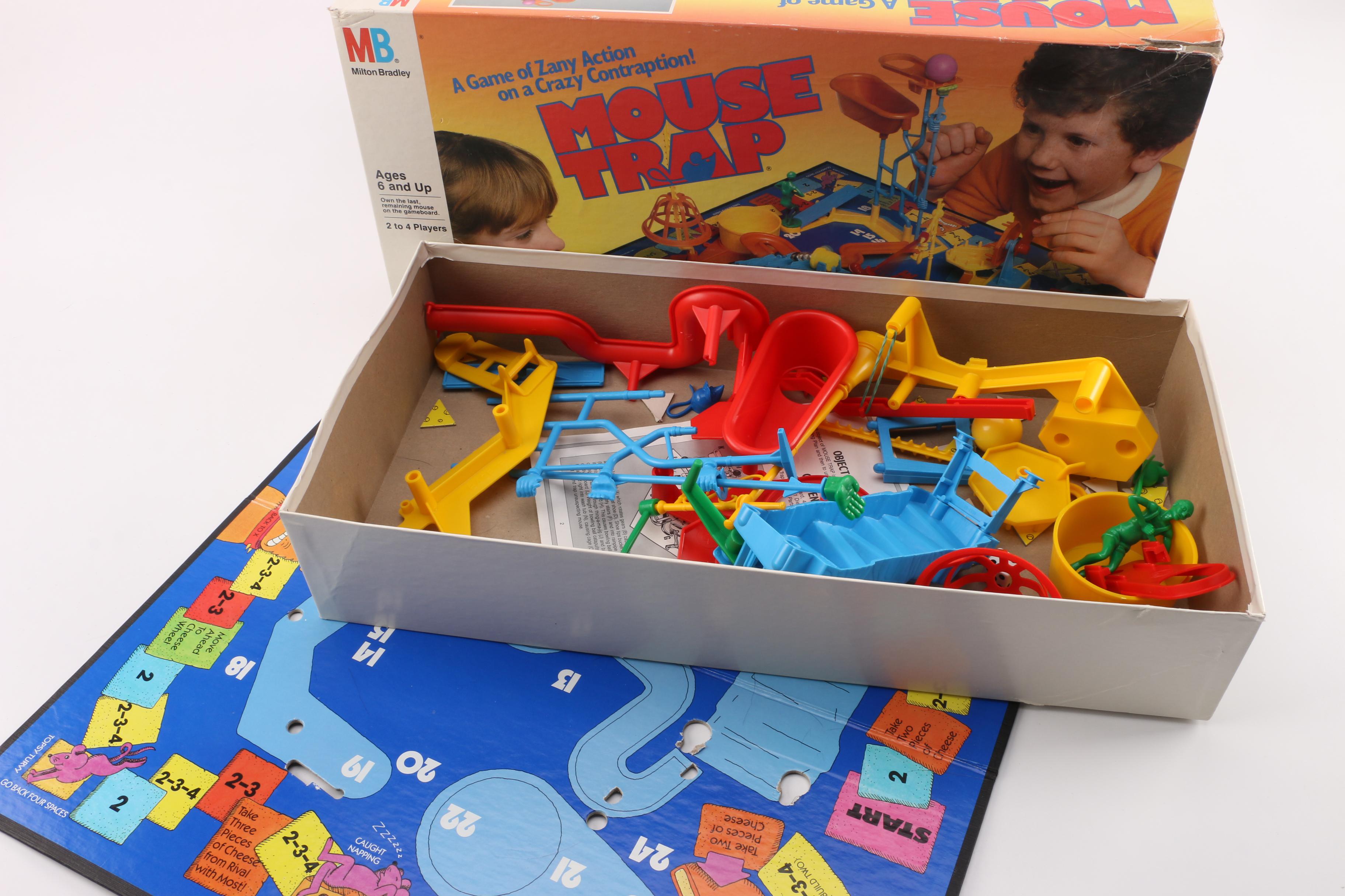 Collection of Vintage Board Games Including "Twister"