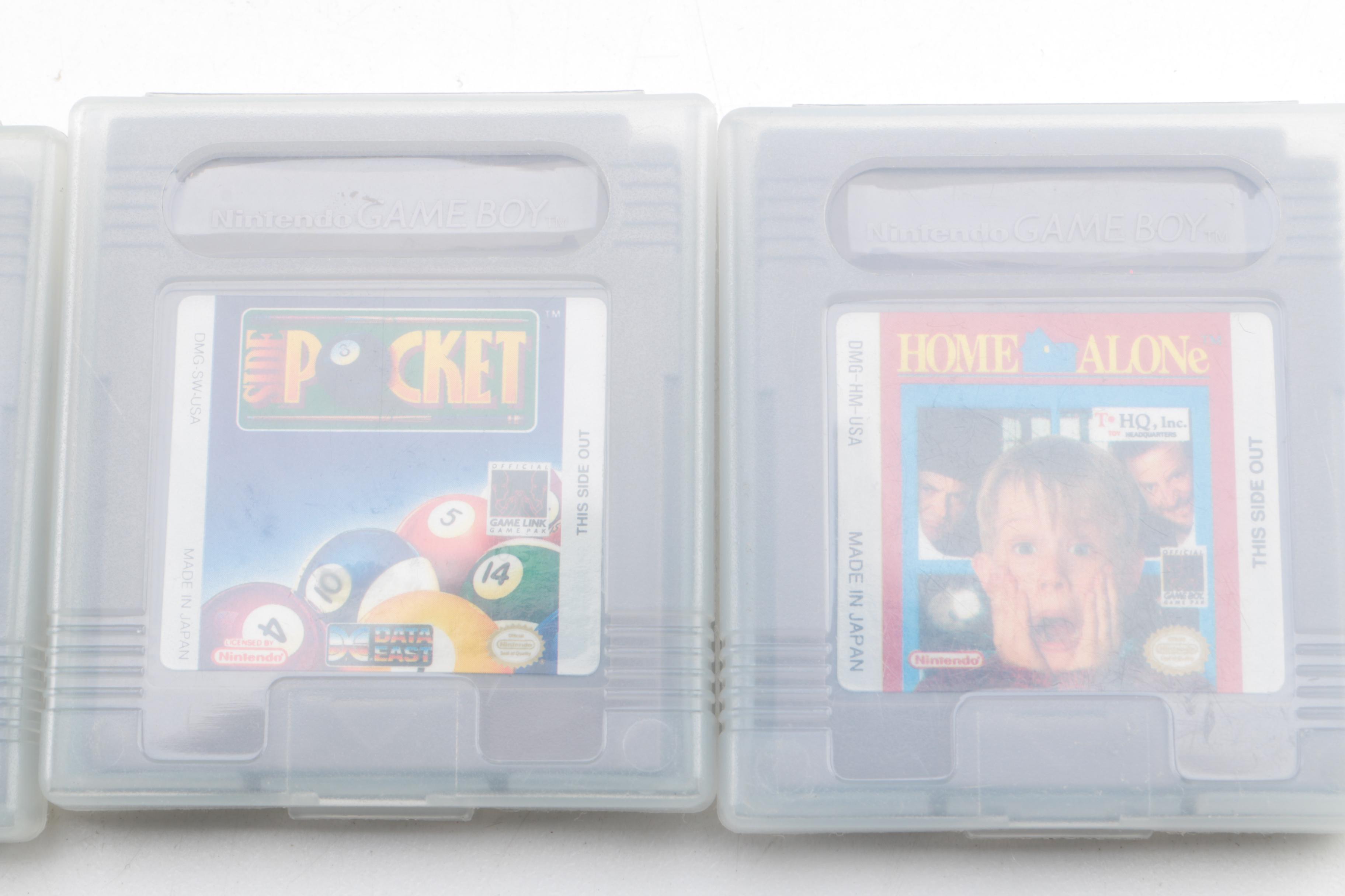 Original Nintendo Gameboy with "Metroid," Other Games