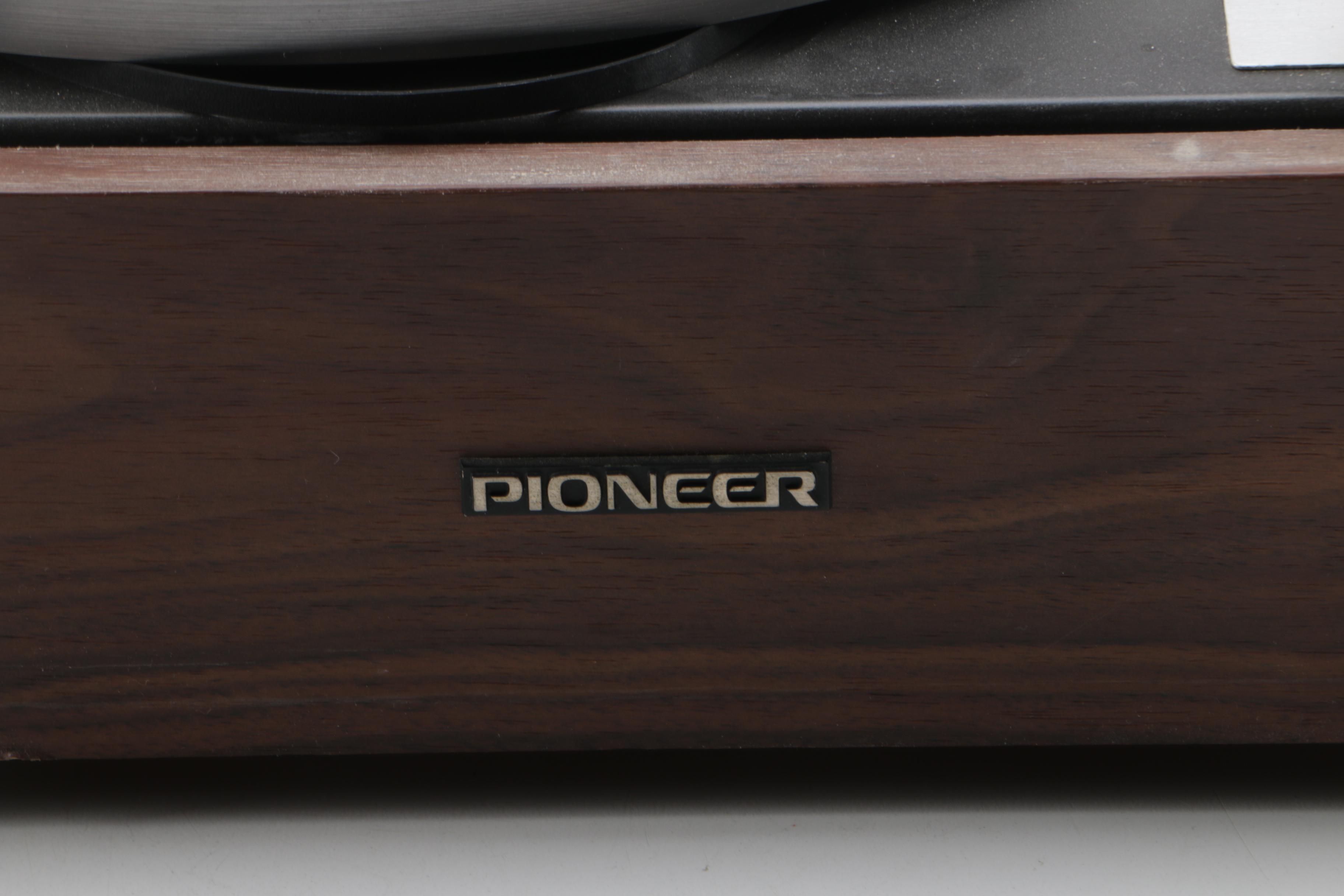 Vintage Pioneer PL-10 Stereo Turntable