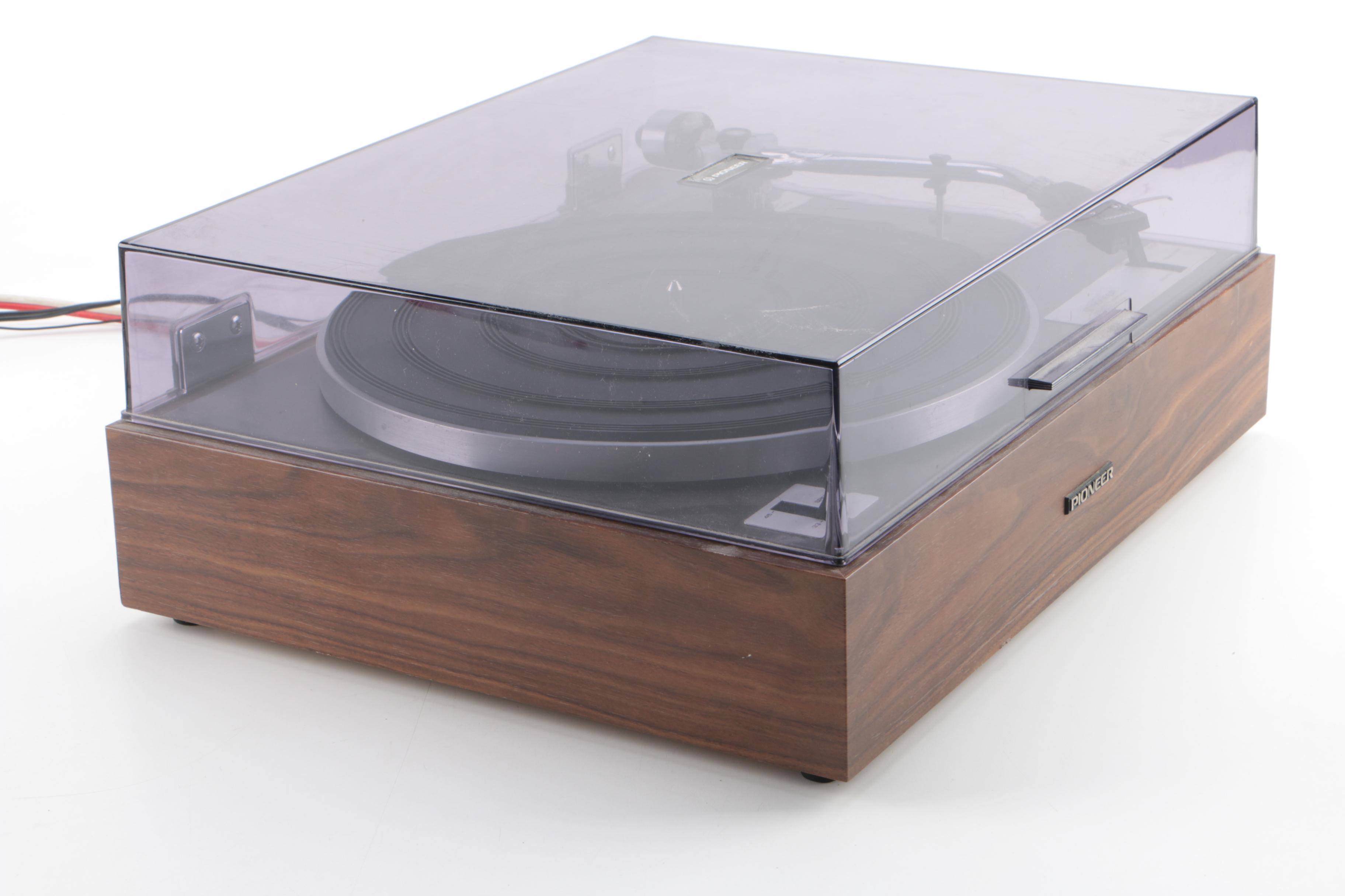 Vintage Pioneer PL-10 Stereo Turntable