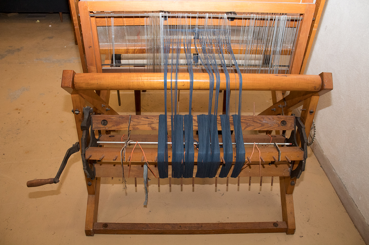 Ideal Harness Loom by Reed Loom Co. and Handmade Bench