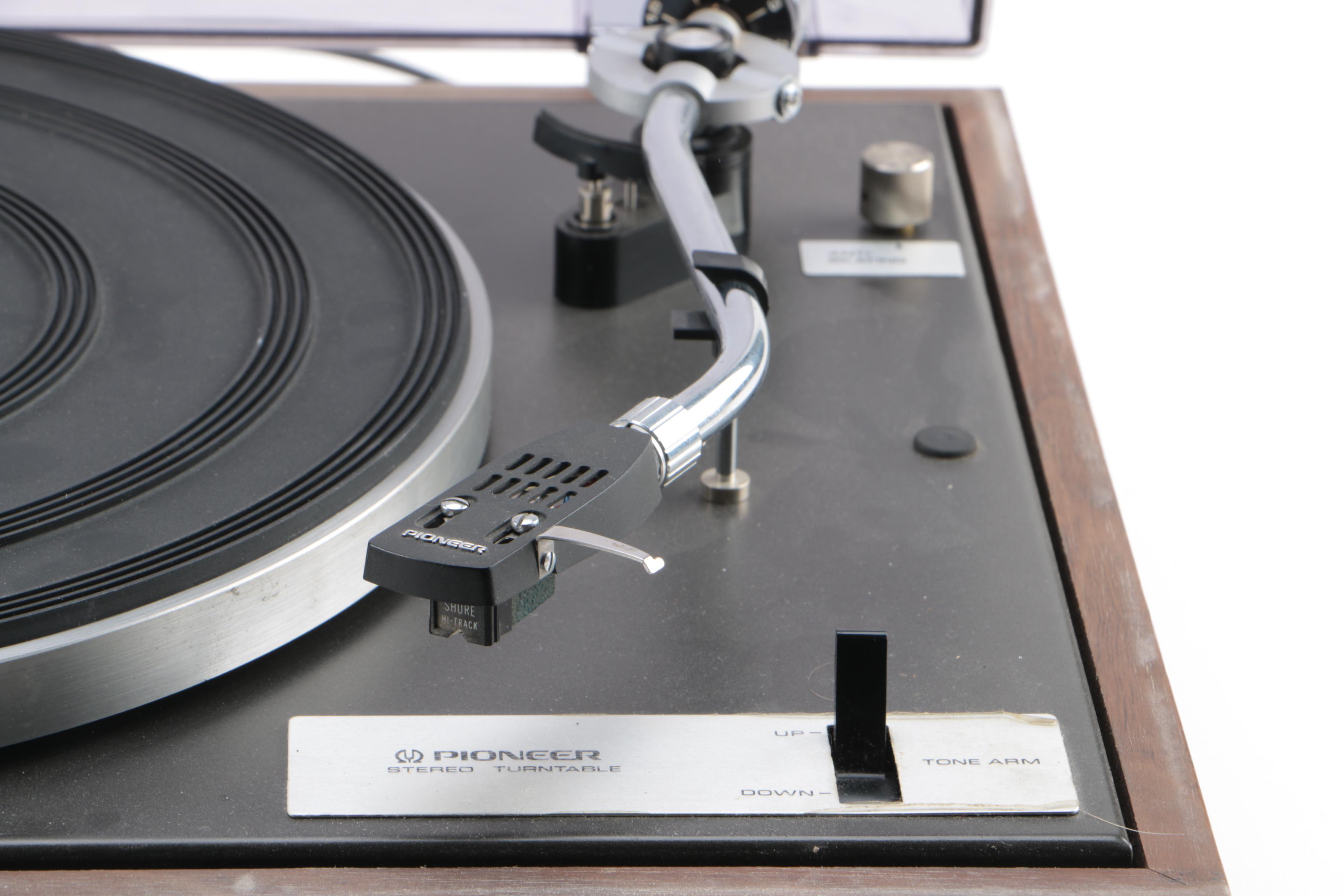 Vintage Pioneer PL-10 Stereo Turntable