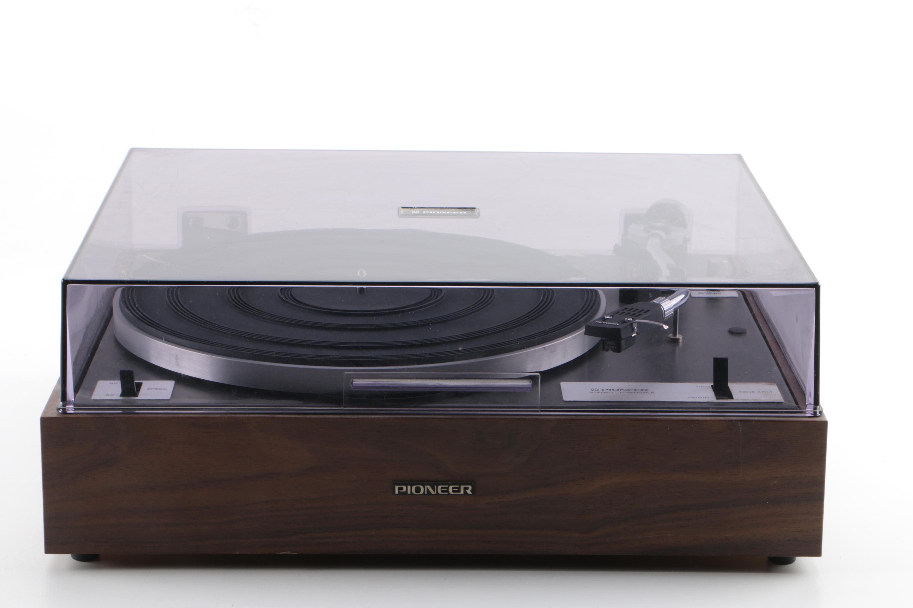 Vintage Pioneer PL-10 Stereo Turntable