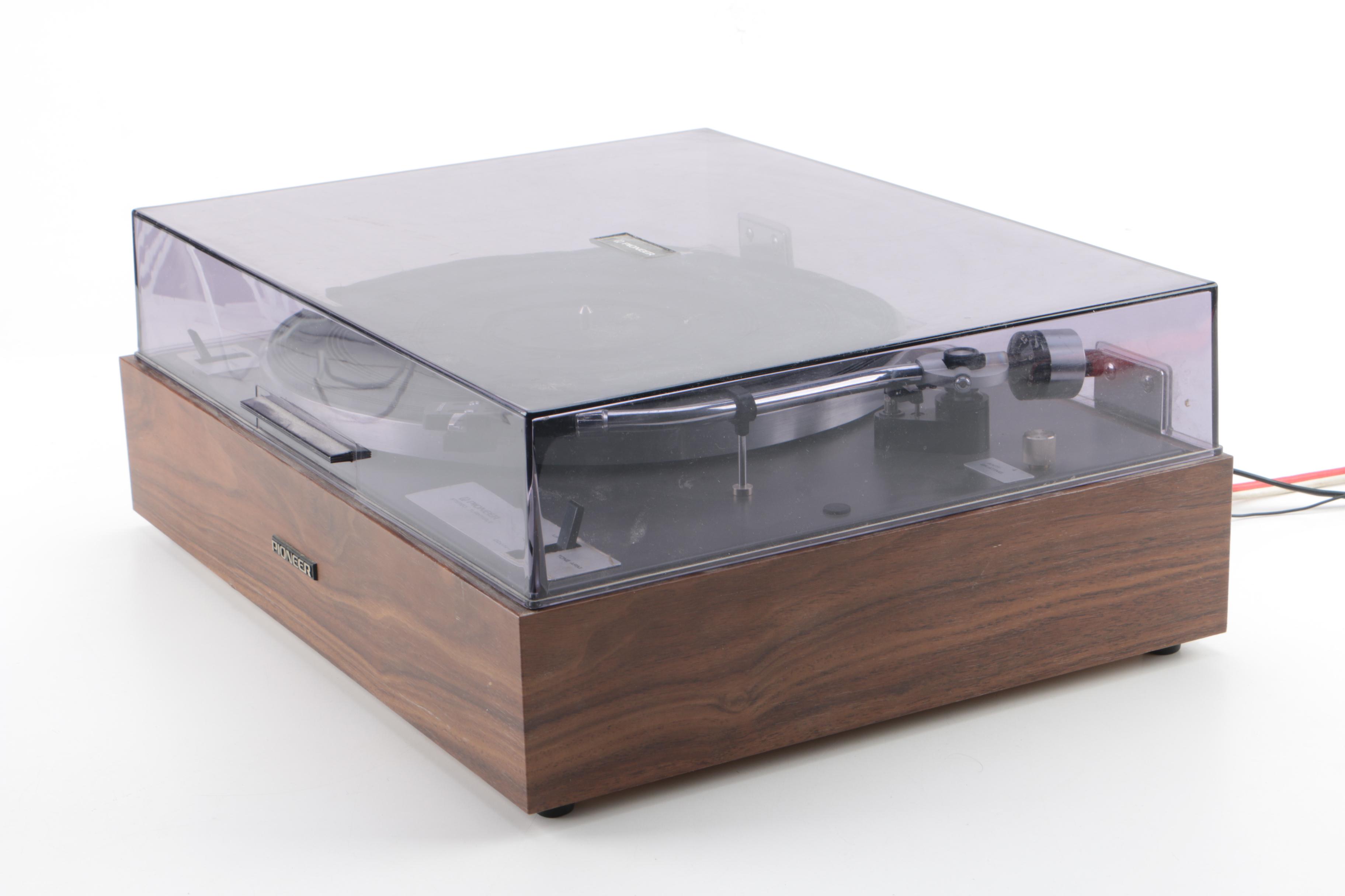 Vintage Pioneer PL-10 Stereo Turntable