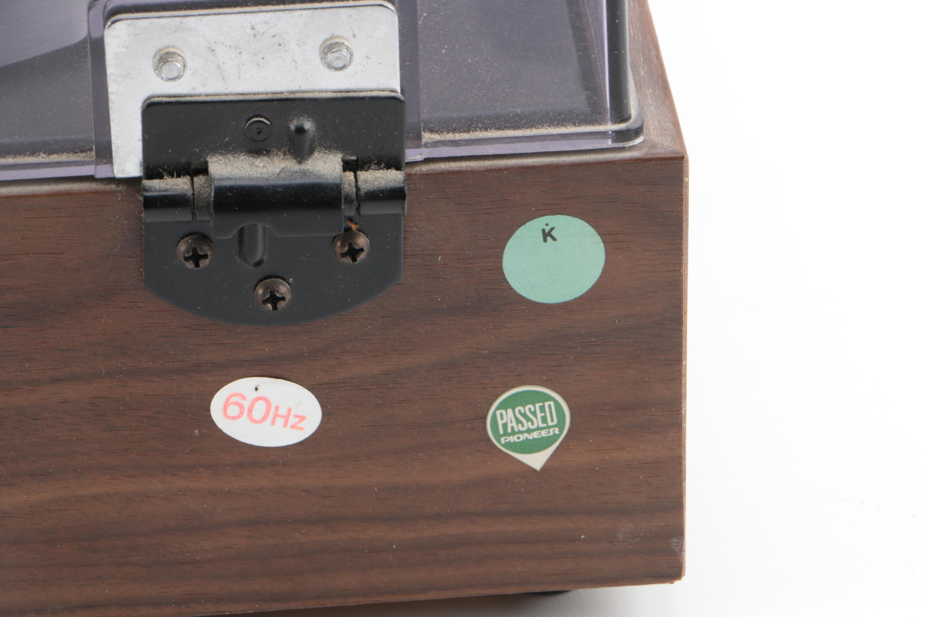 Vintage Pioneer PL-10 Stereo Turntable