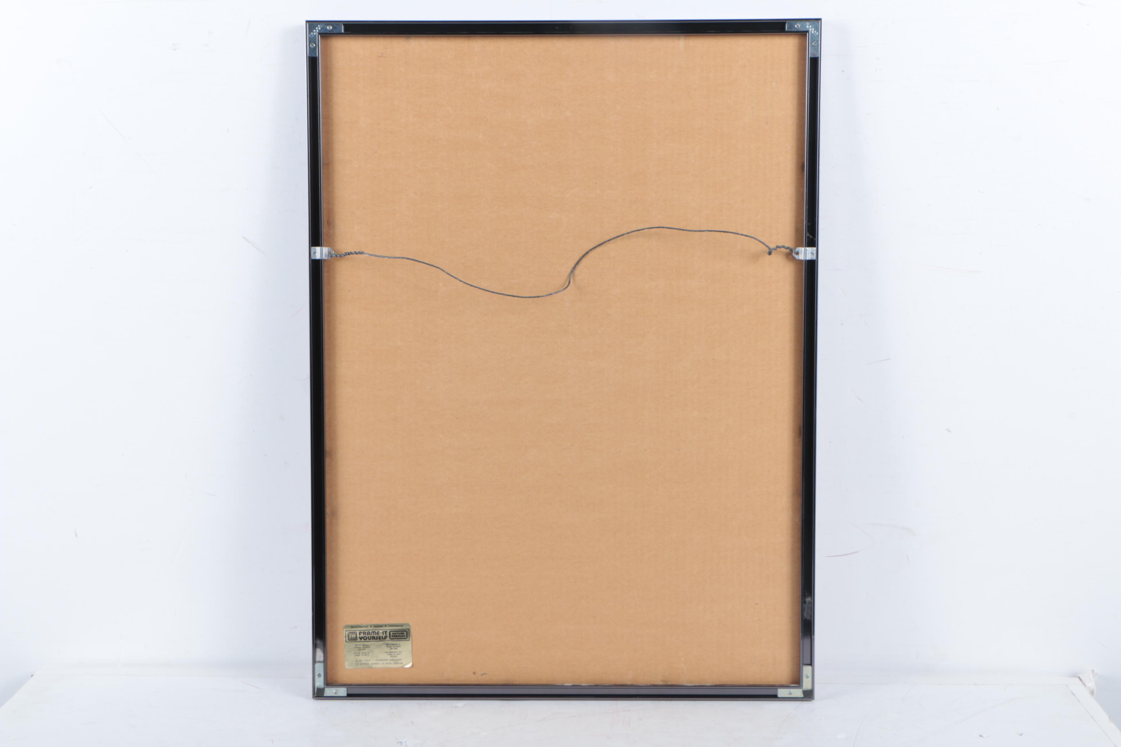 Offset Lithograph Print After Pablo Picasso "Hand Holding Flowers"