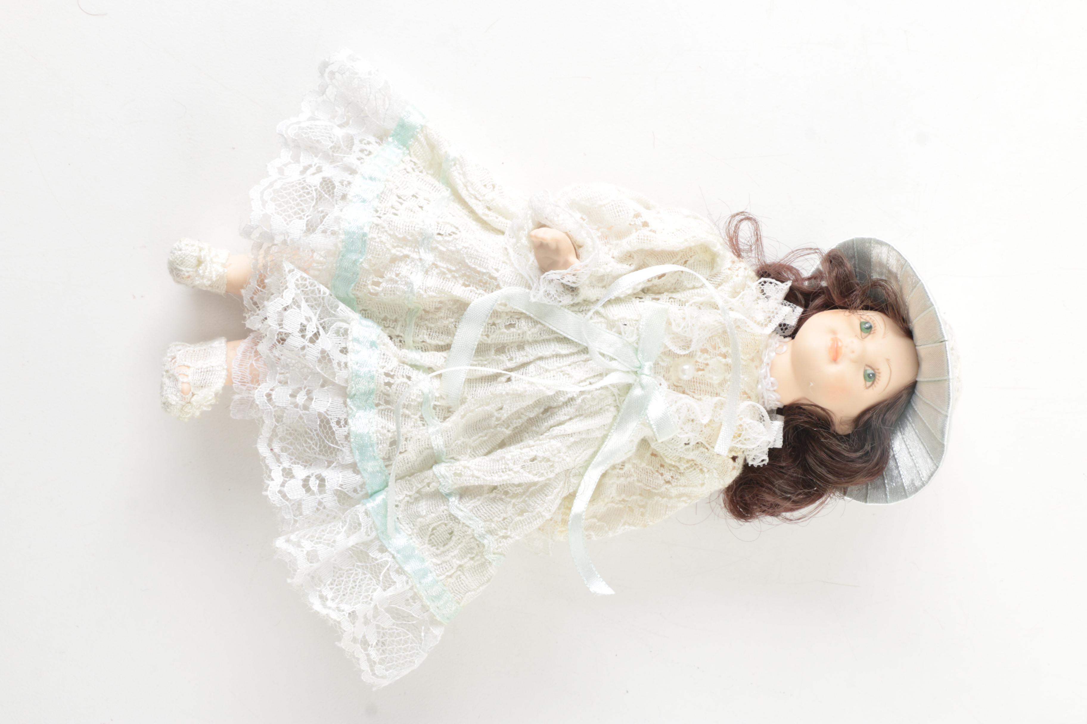 Vintage Hand-Painted Porcelain Dolls