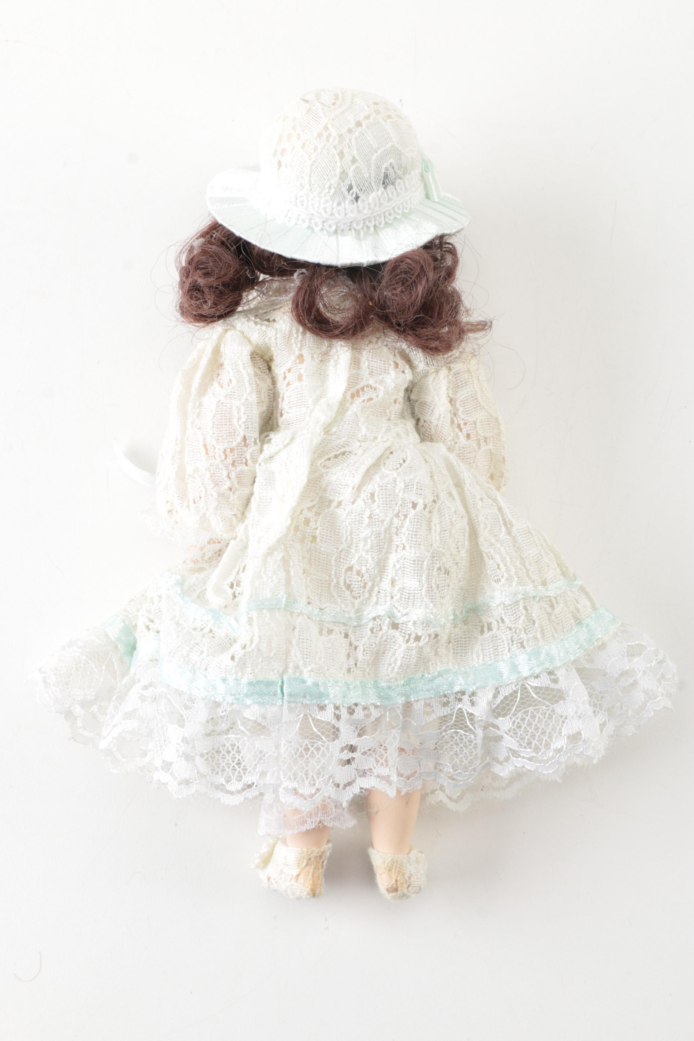 Vintage Hand-Painted Porcelain Dolls
