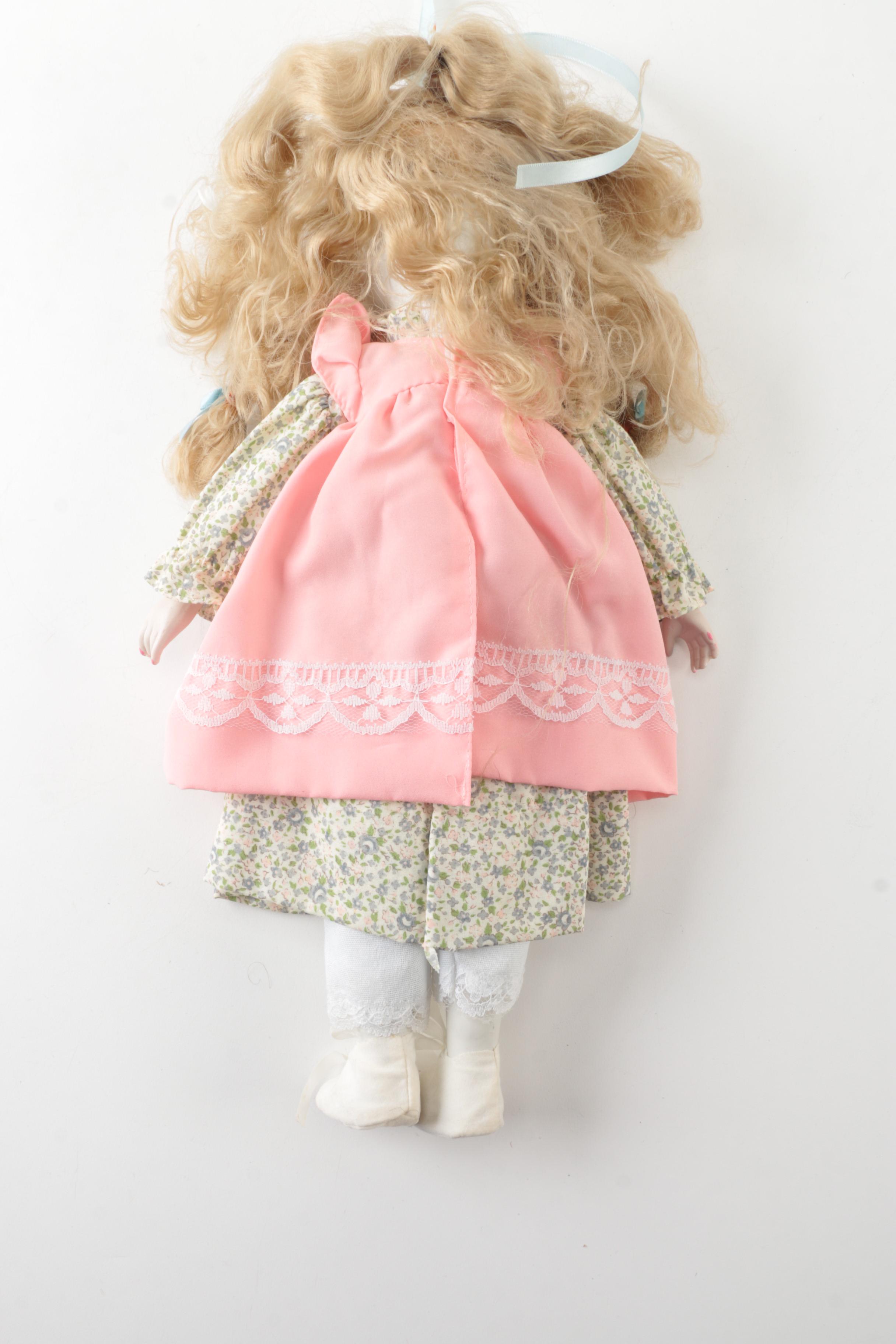 Vintage Hand-Painted Porcelain Dolls