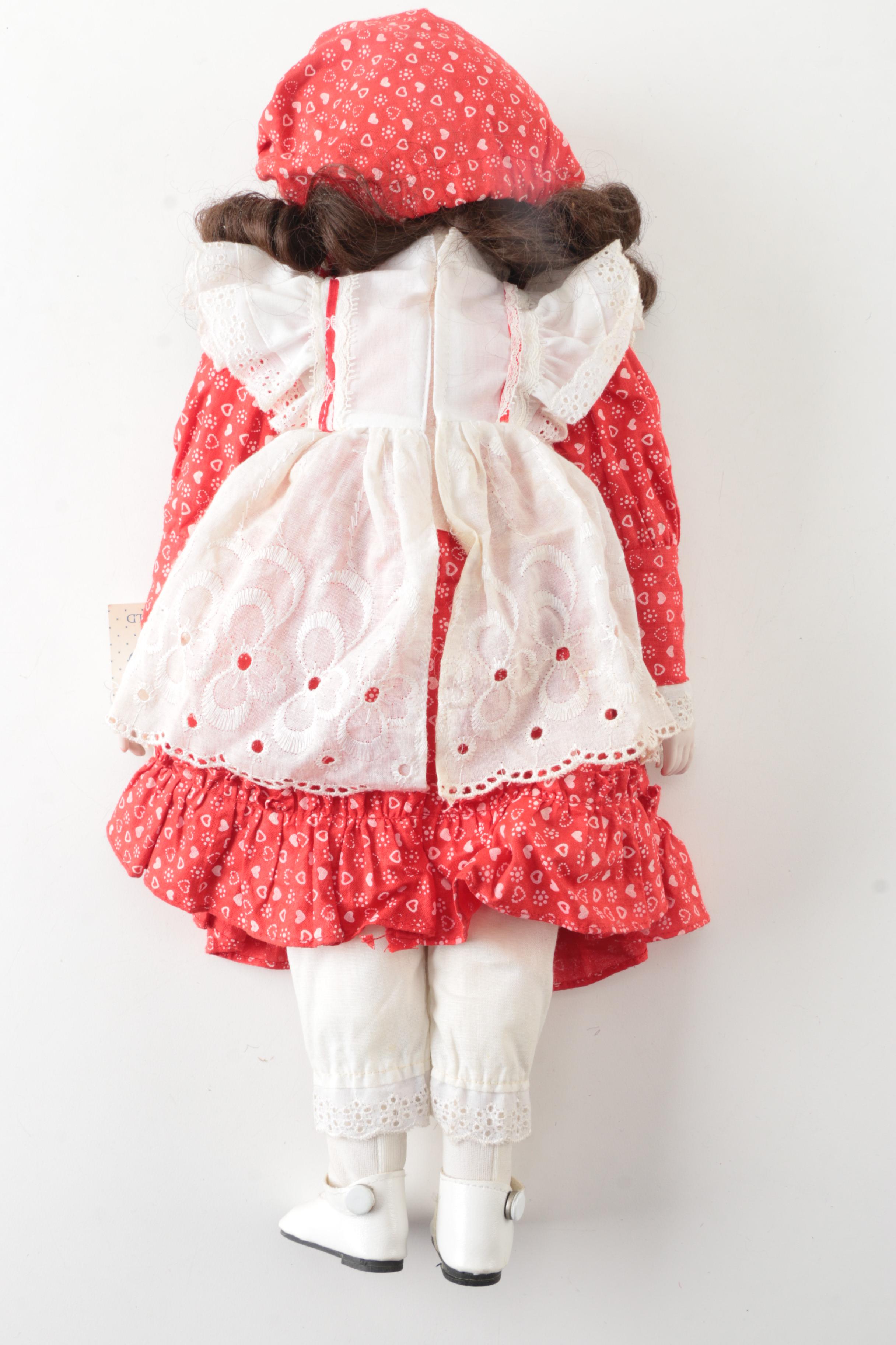 Vintage Hand-Painted Porcelain Dolls