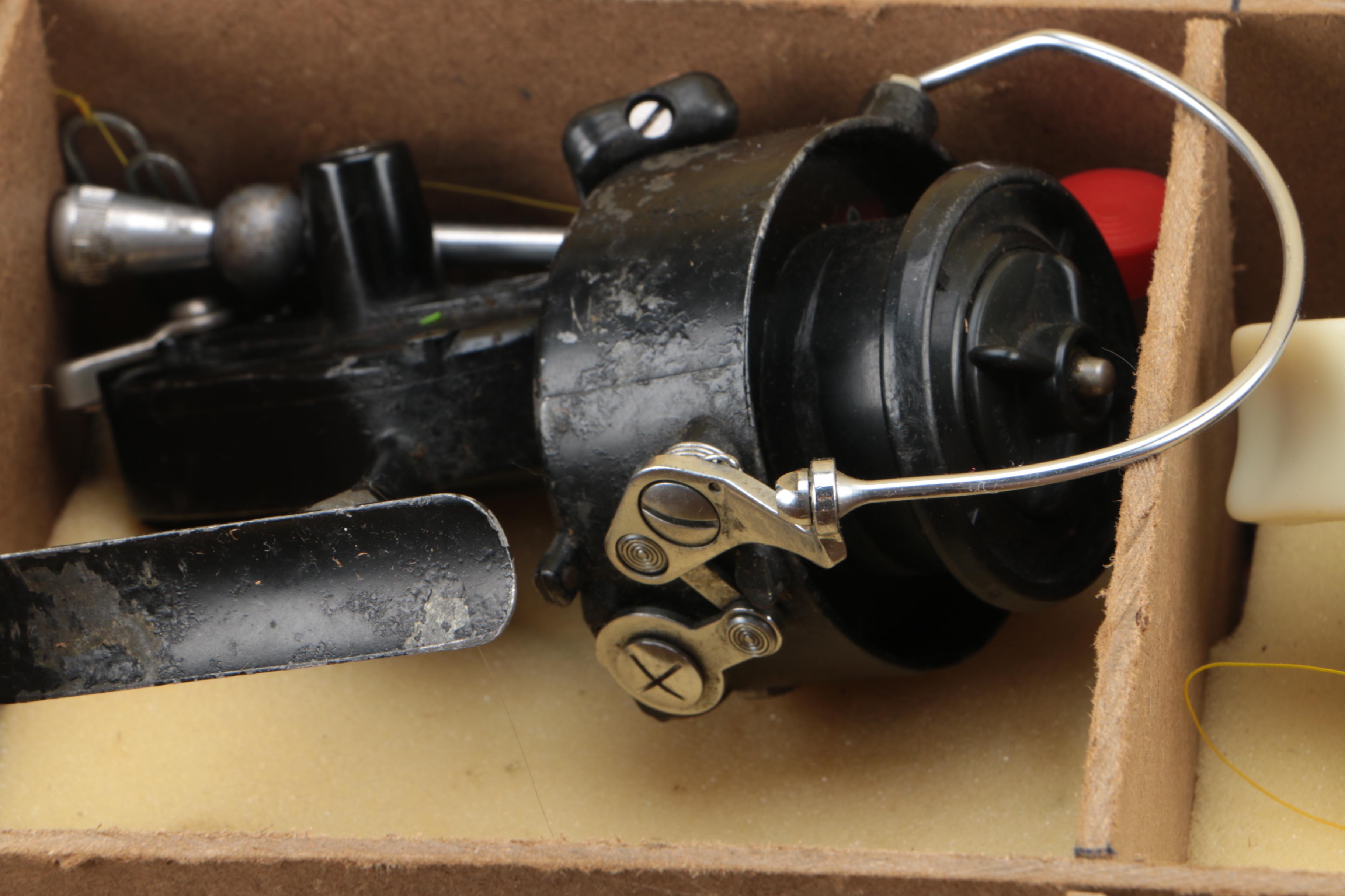 Vintage Fishing Reels and Ice Fishing Tip-Up