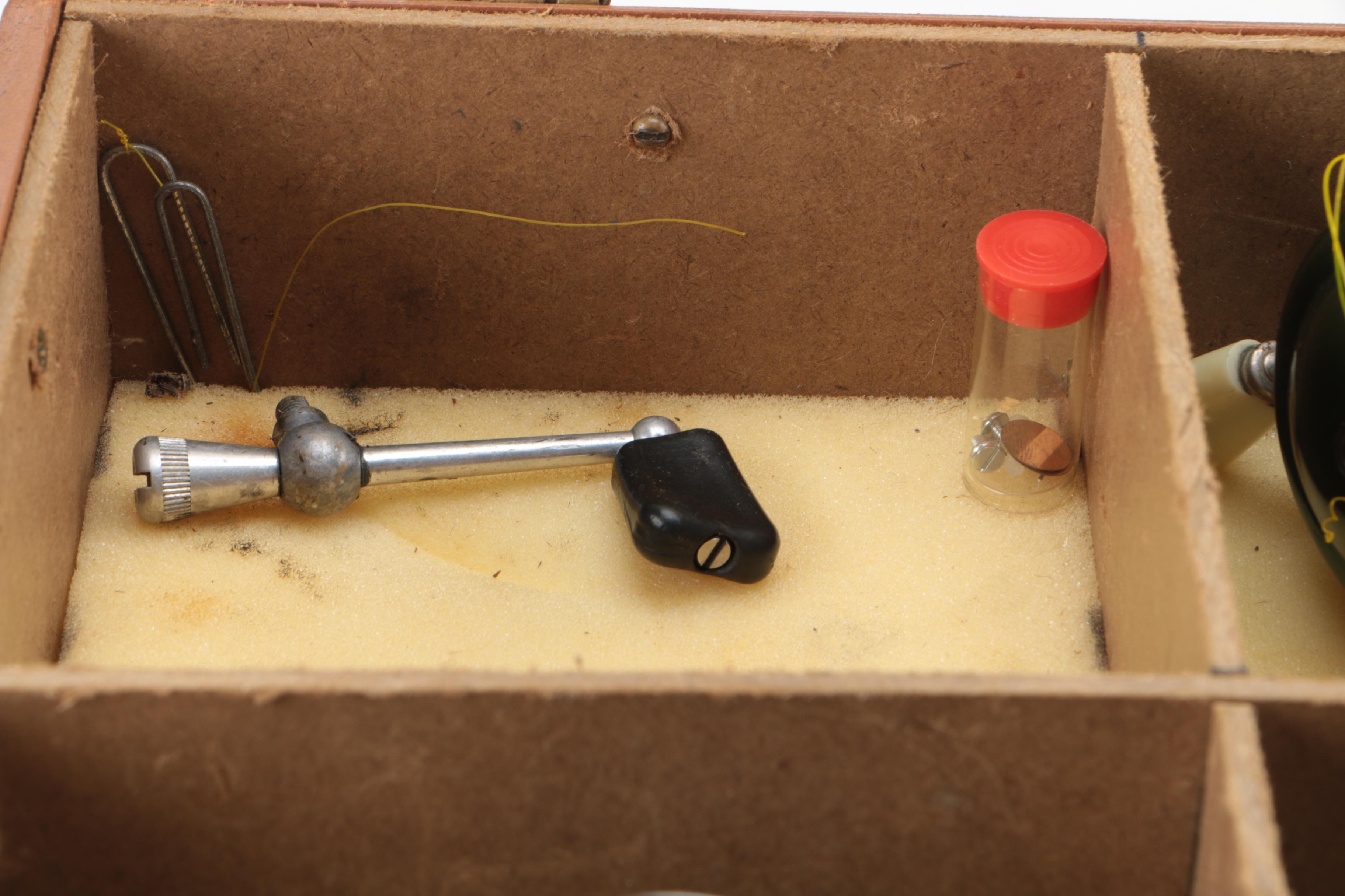 Vintage Fishing Reels and Ice Fishing Tip-Up