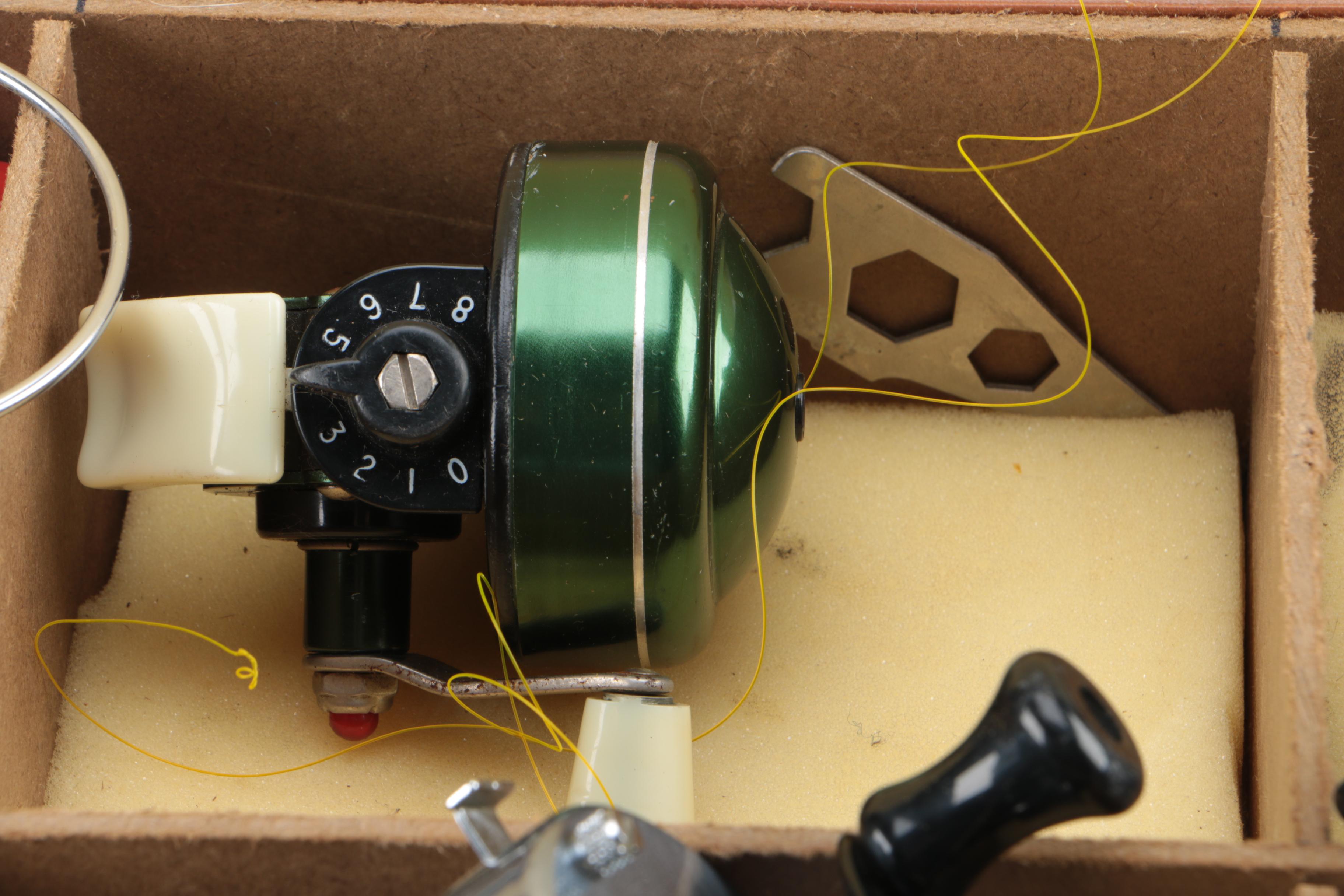 Vintage Fishing Reels and Ice Fishing Tip-Up