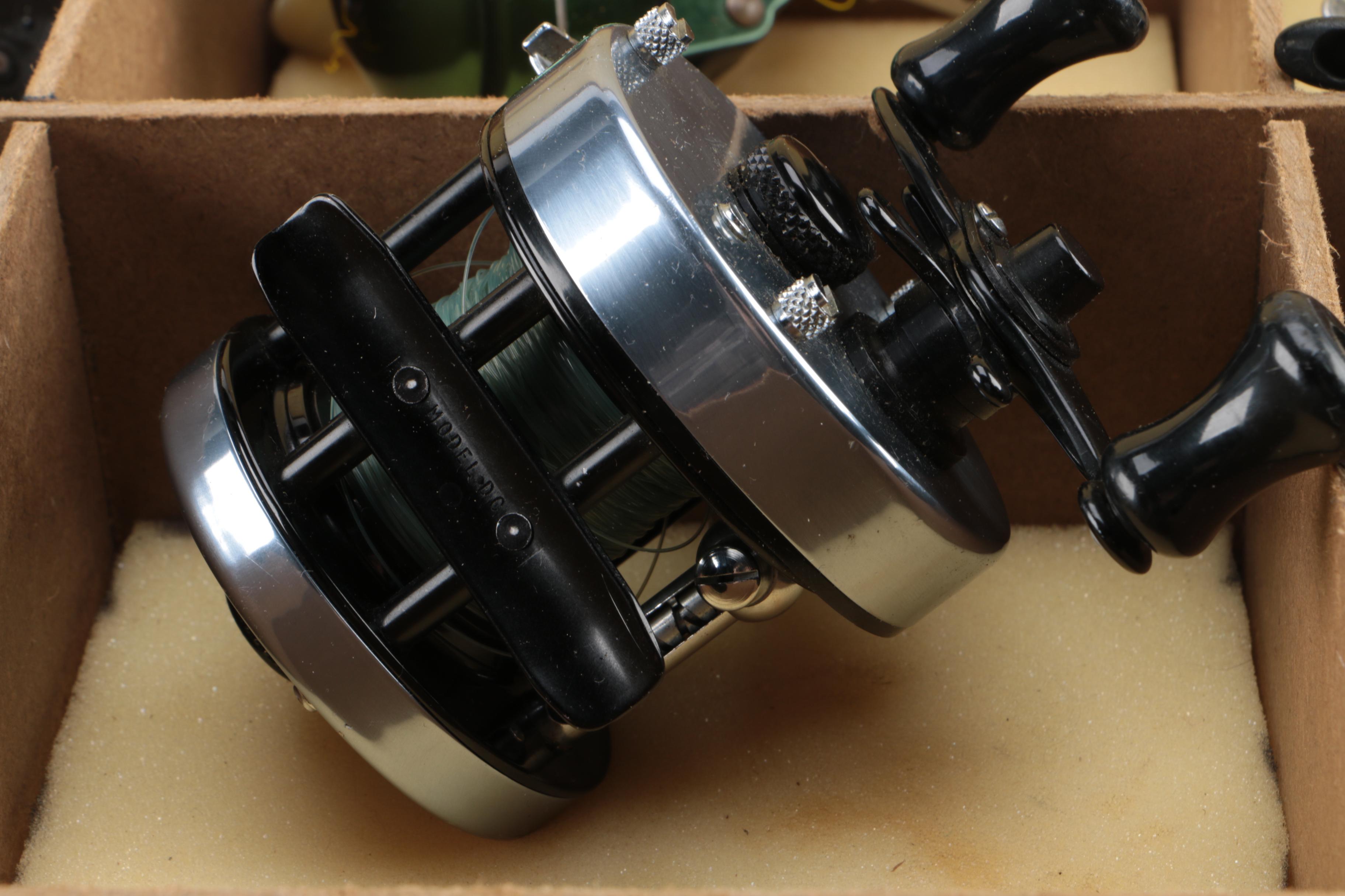 Vintage Fishing Reels and Ice Fishing Tip-Up