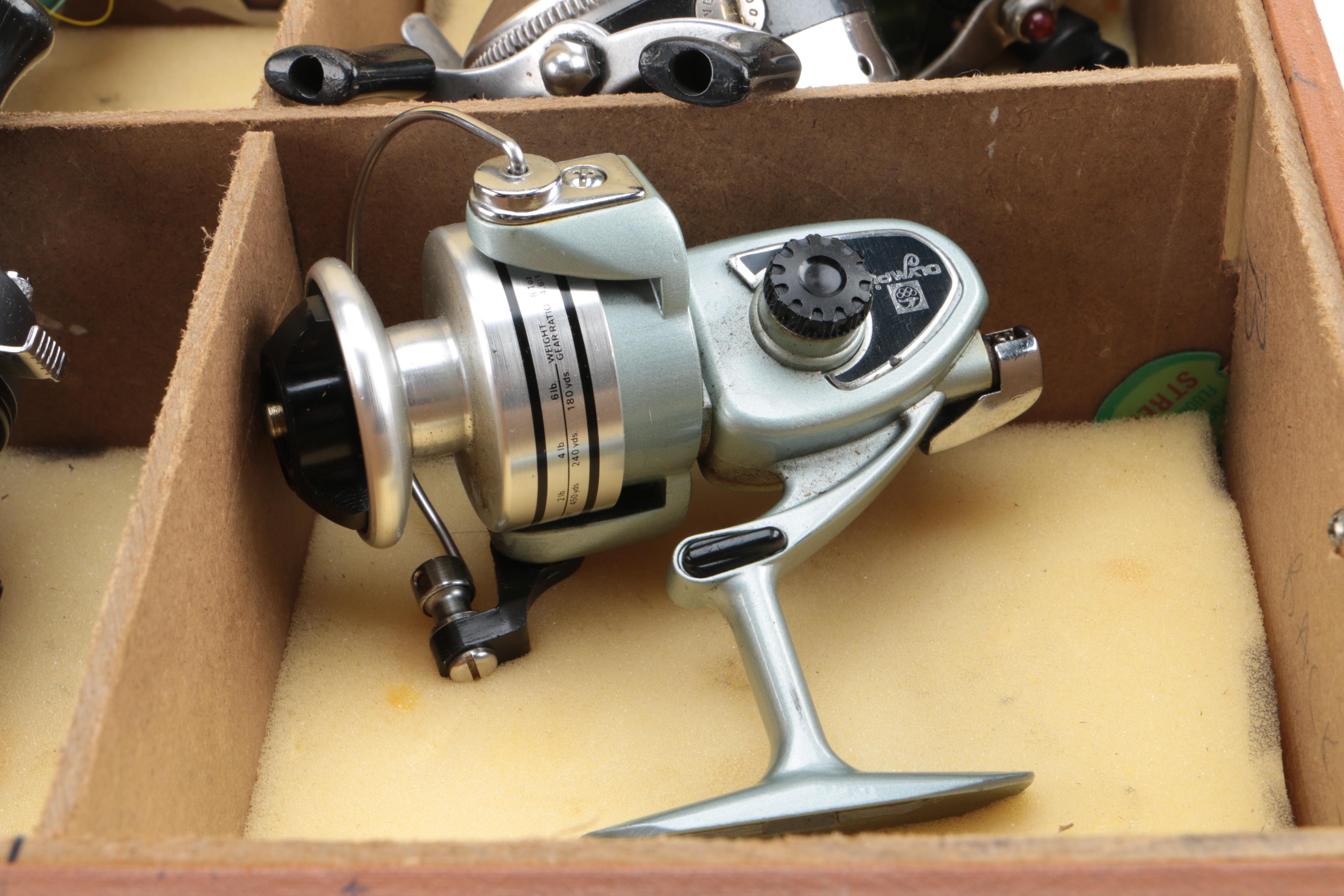 Vintage Fishing Reels and Ice Fishing Tip-Up
